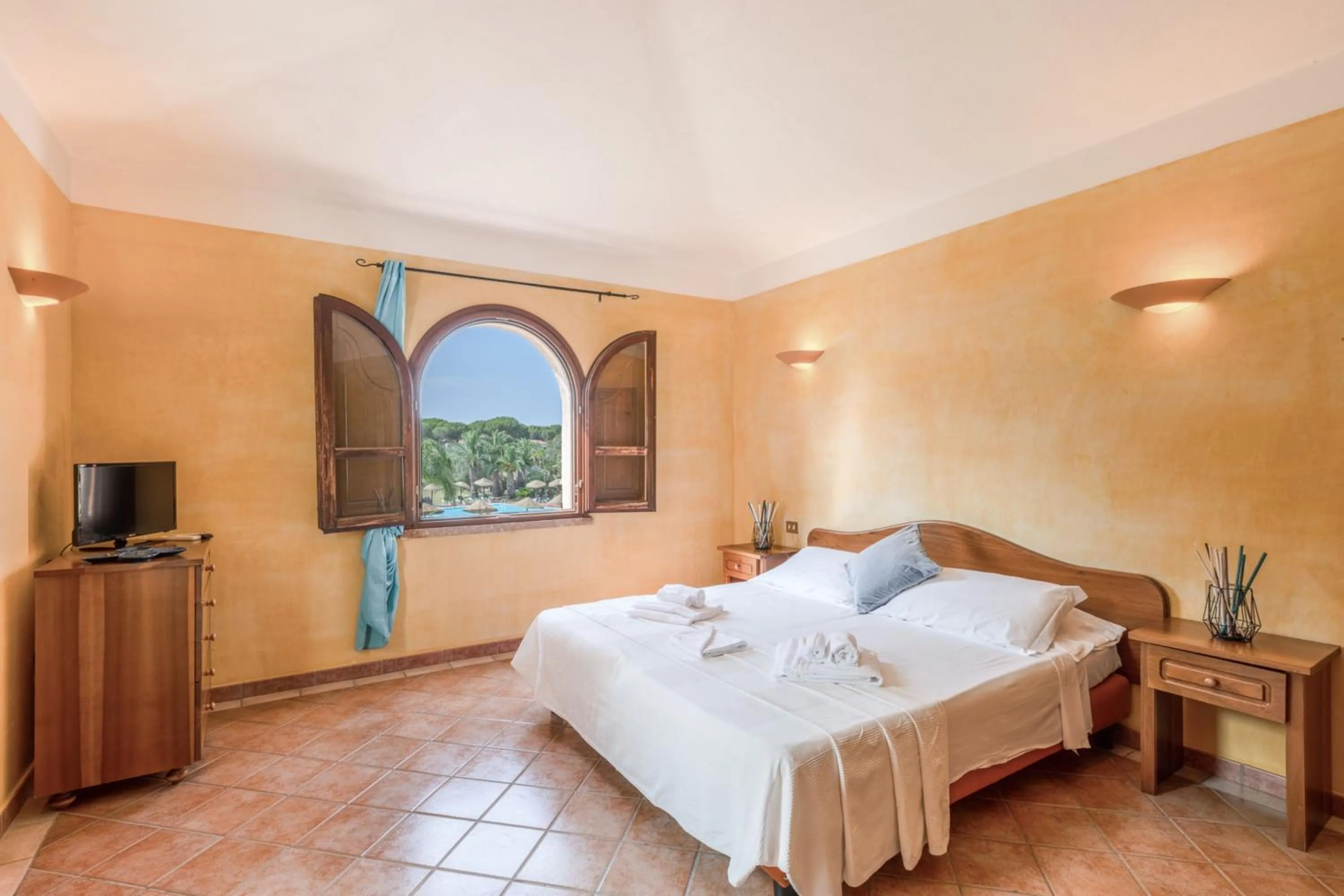 Bedroom, Bed in Baia delle Palme residence