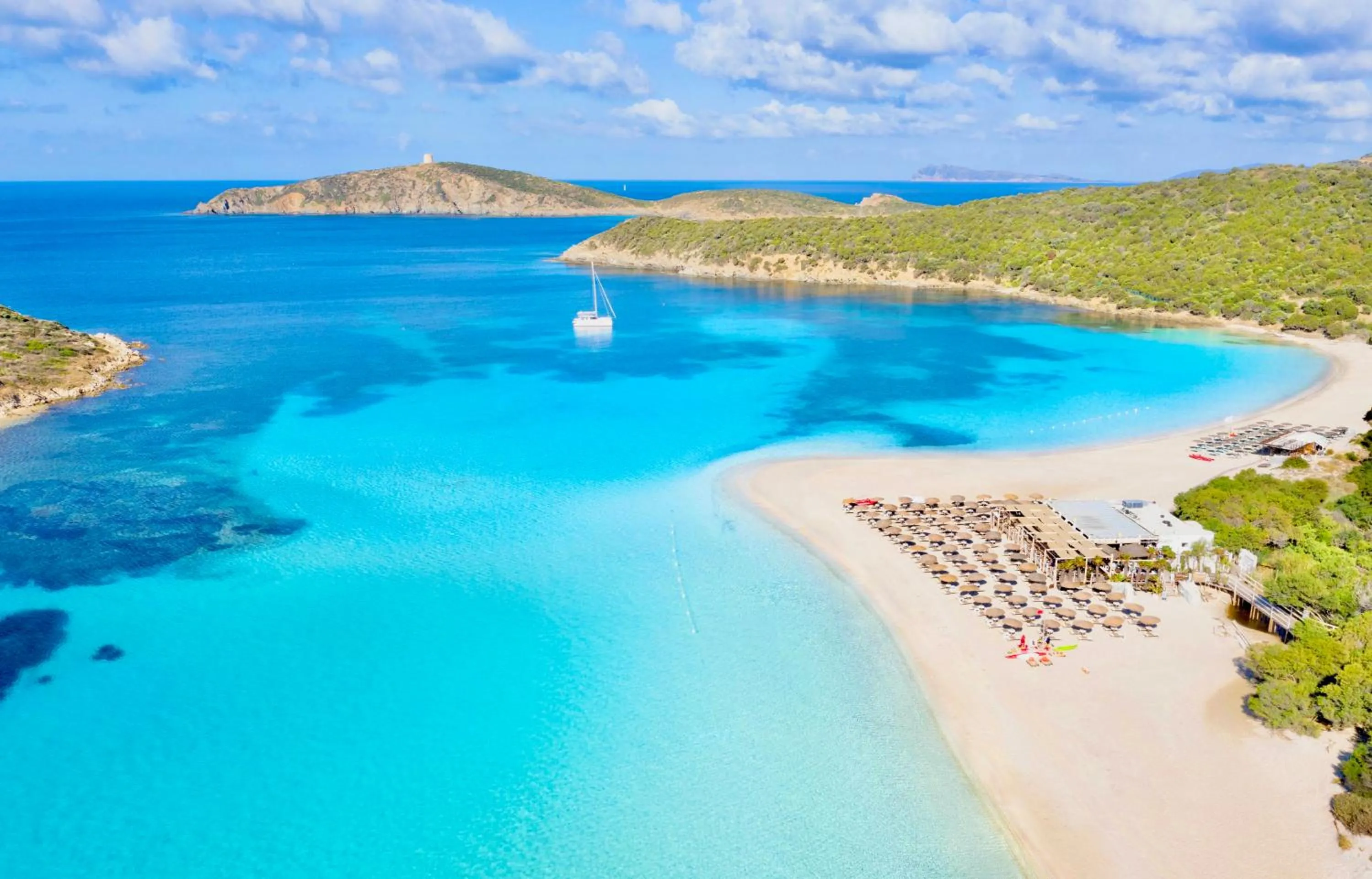 Beach in Baia delle Palme residence