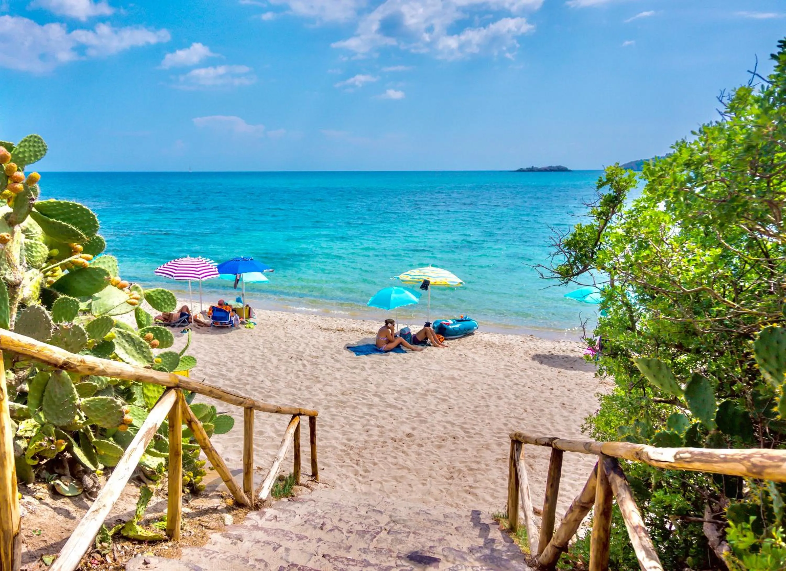 Beach in Baia delle Palme residence