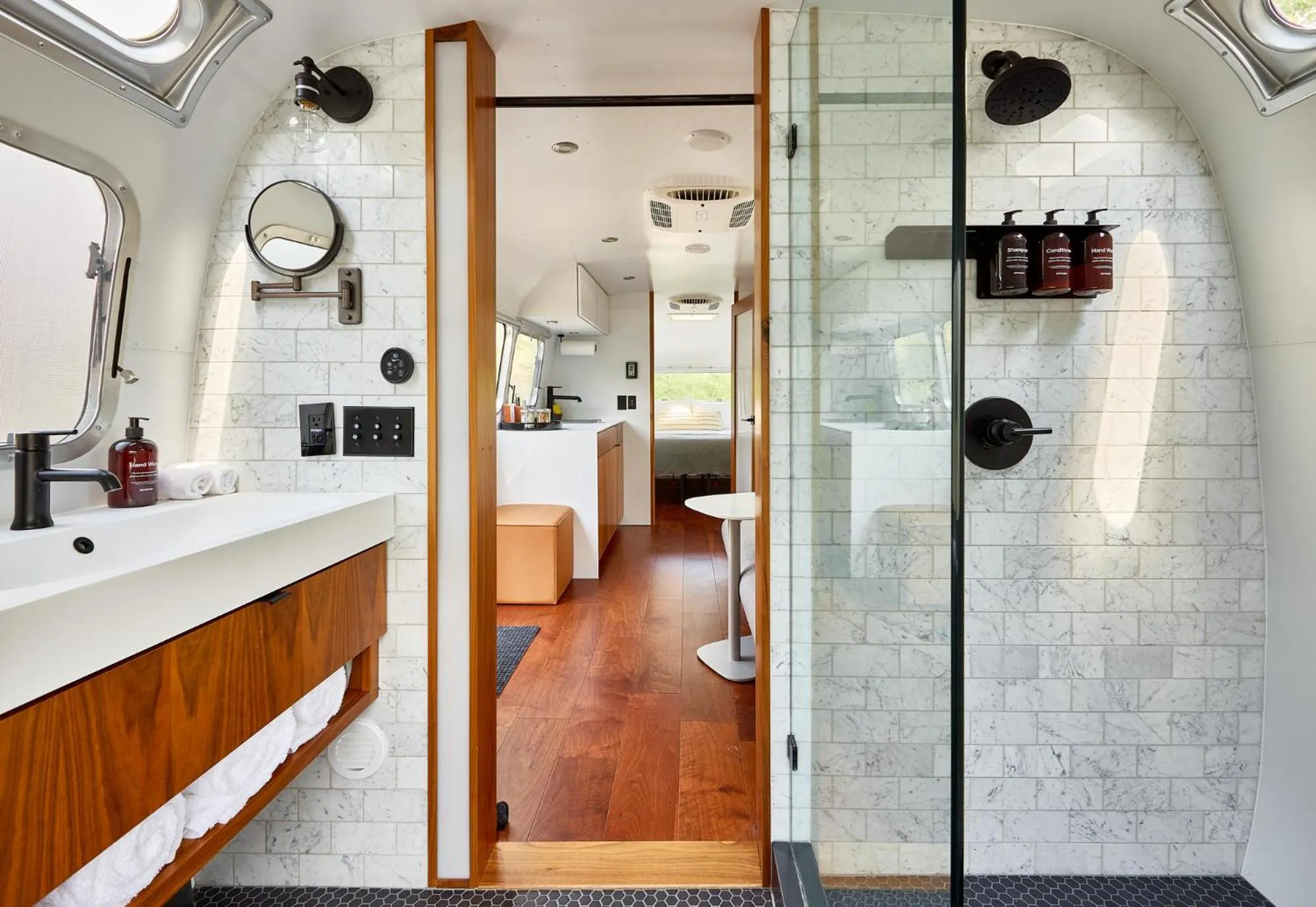 Bathroom in AutoCamp Zion