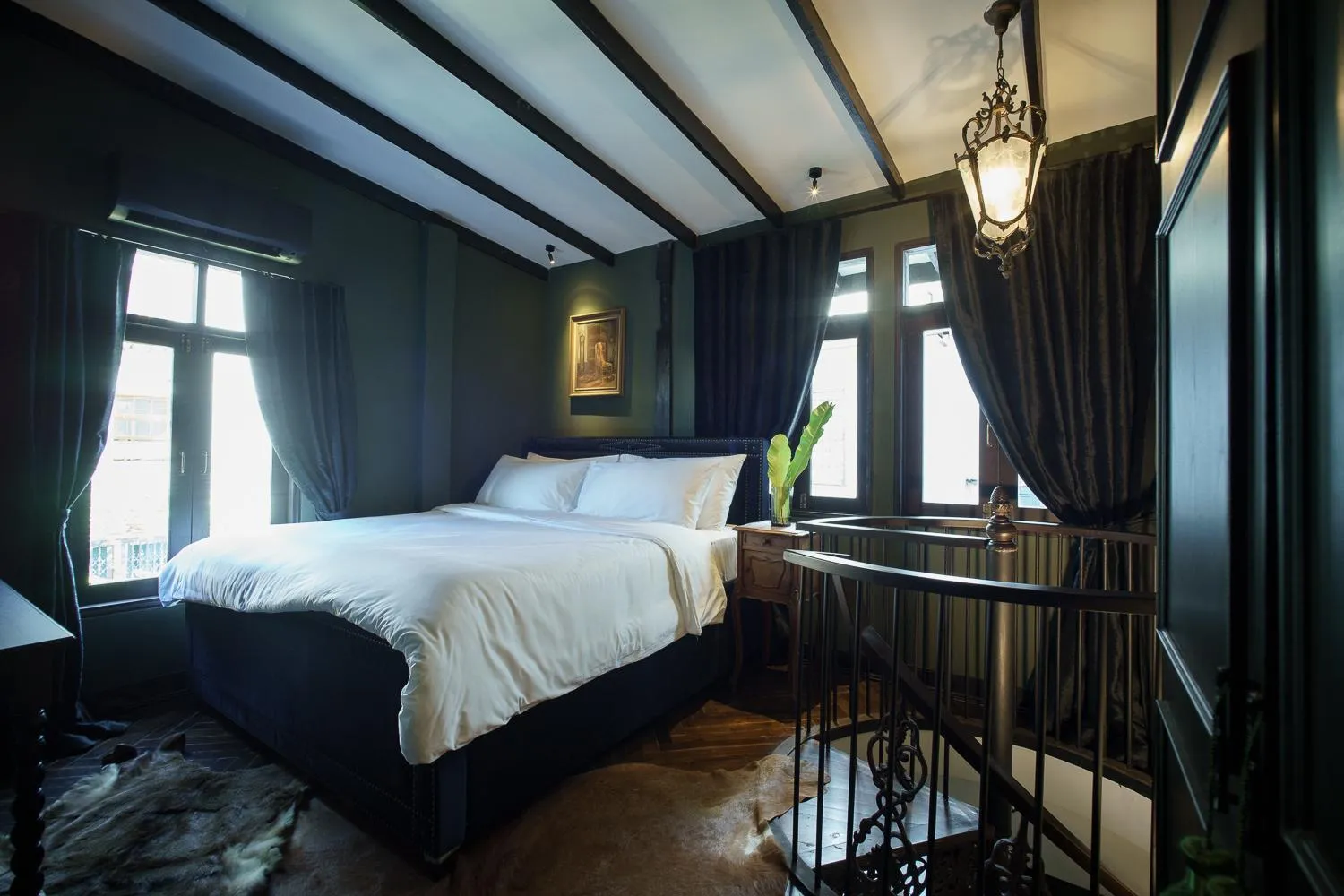 Bed in Baan Tuk Din Hotel