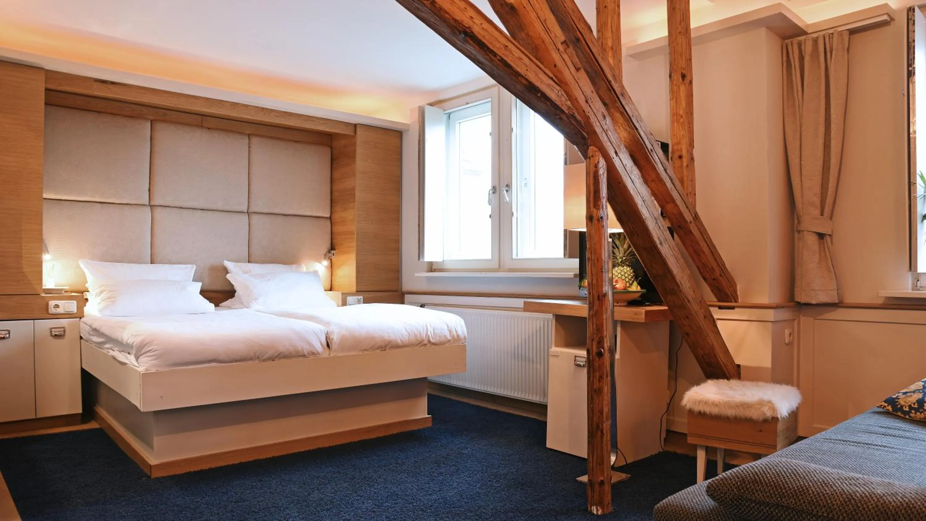 Bed in Rhein Hotel Bacharach und Stübers Restaurant