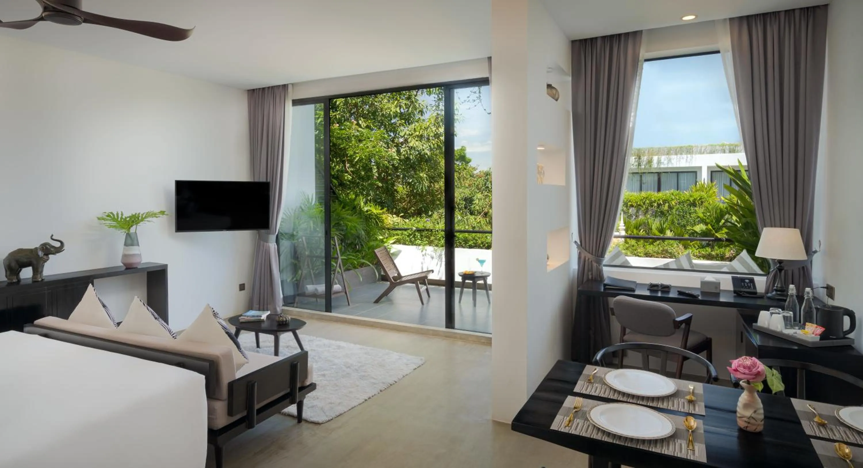 Bedroom in Eightfold Urban Resort