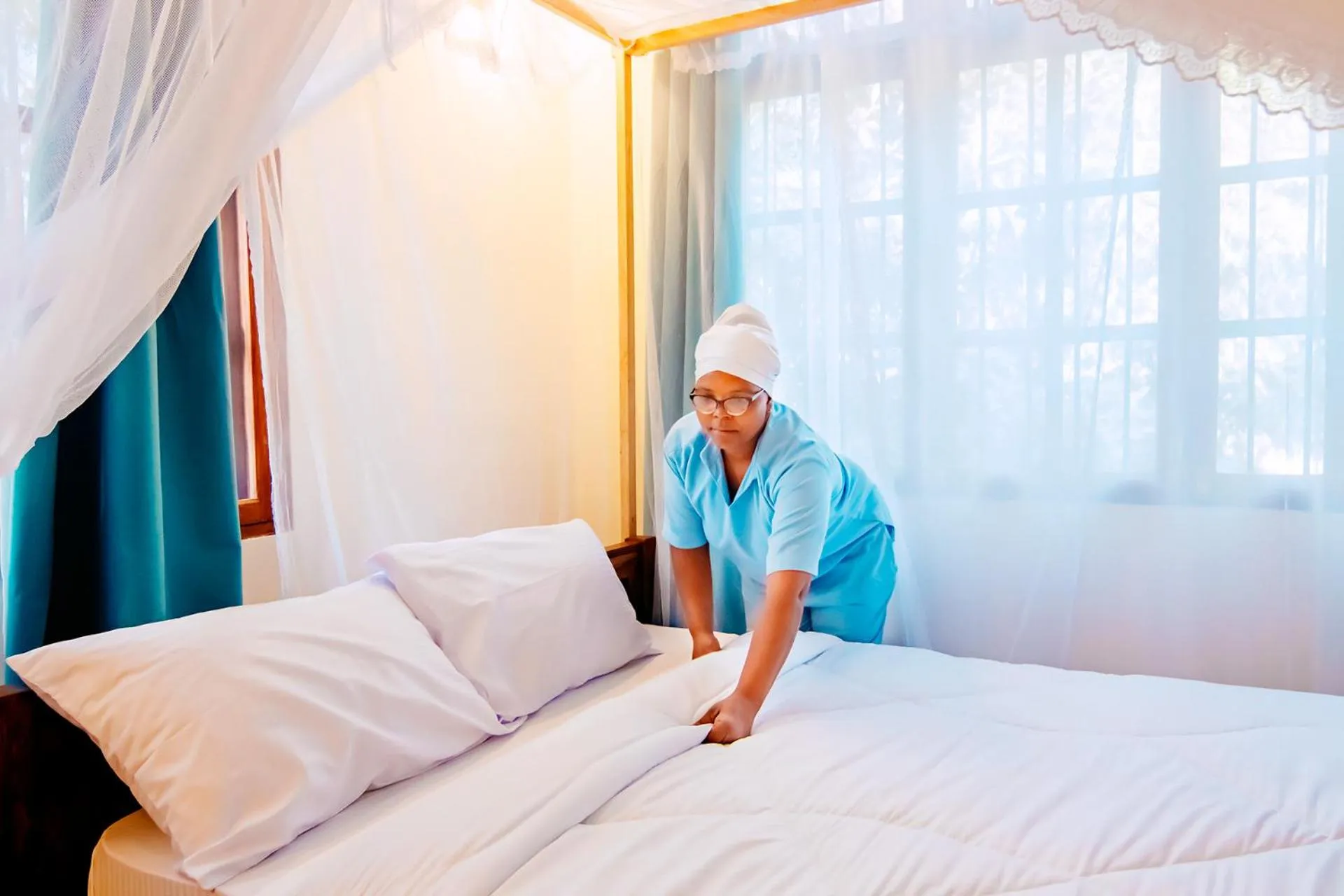 Bedroom in Bamboo Village
