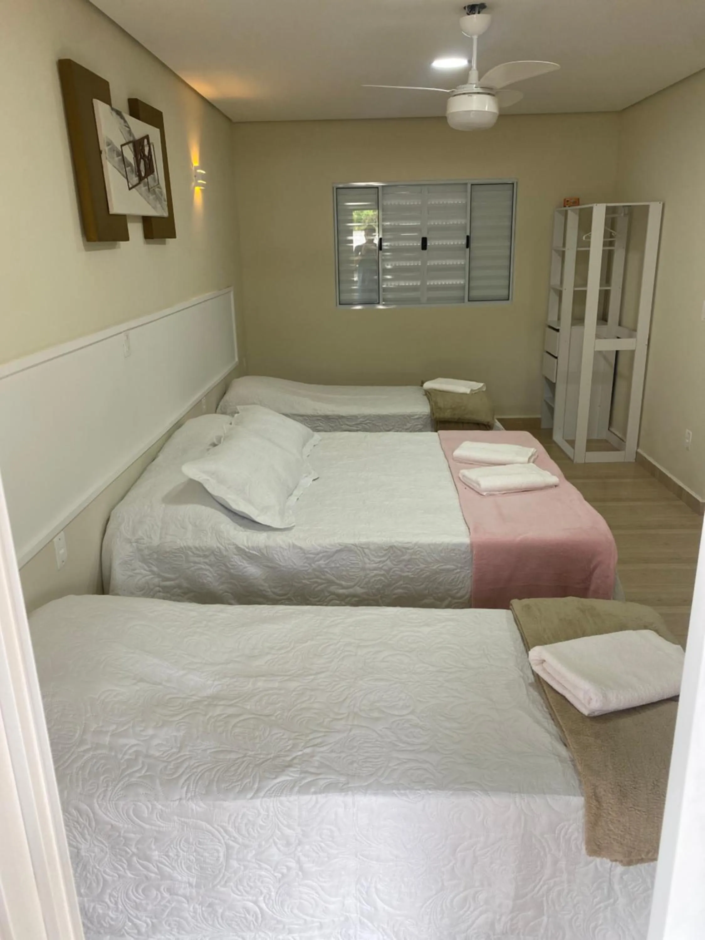 Bed in Pousada Saint James