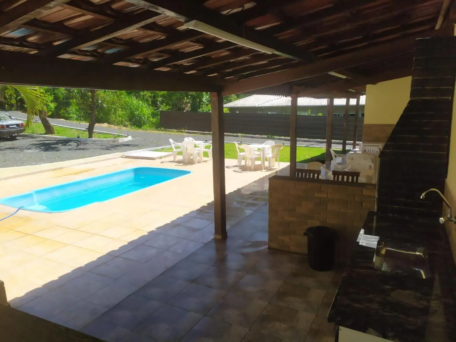 BBQ facilities in Pousada Saint James