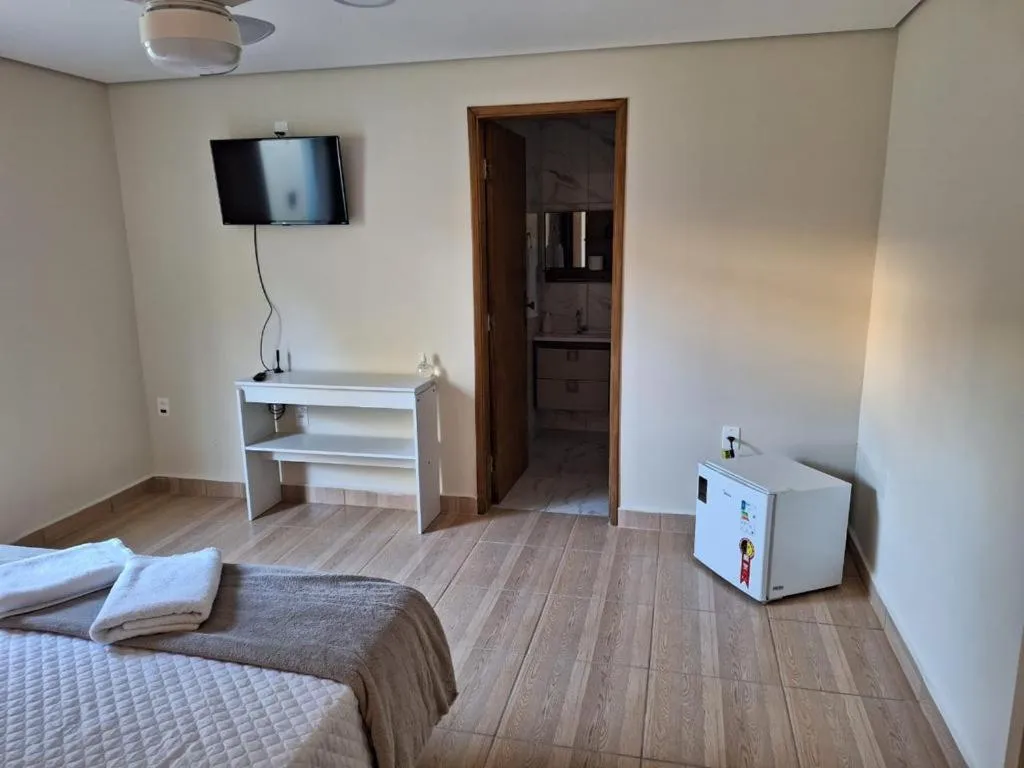 Bed in Pousada Saint James