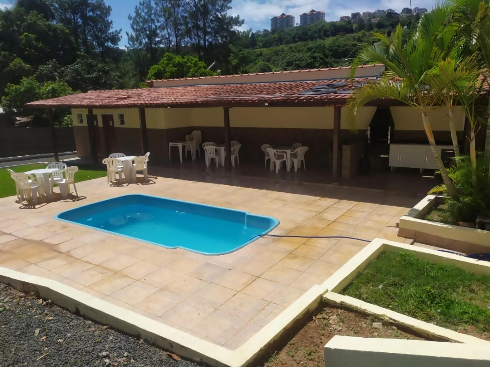 BBQ facilities in Pousada Saint James