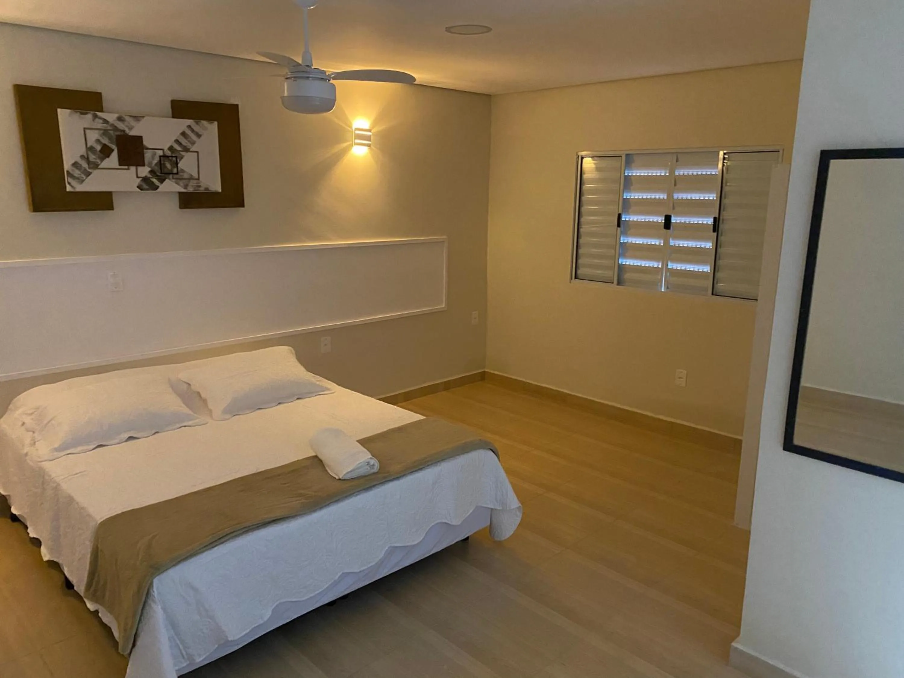 Bed in Pousada Saint James