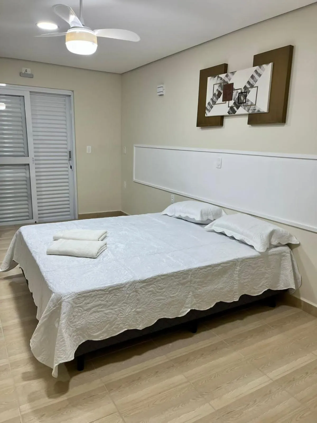 Bed in Pousada Saint James