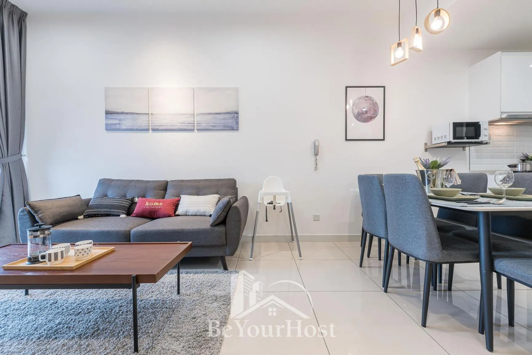 Living room in Continew Residences Kuala Lumpur