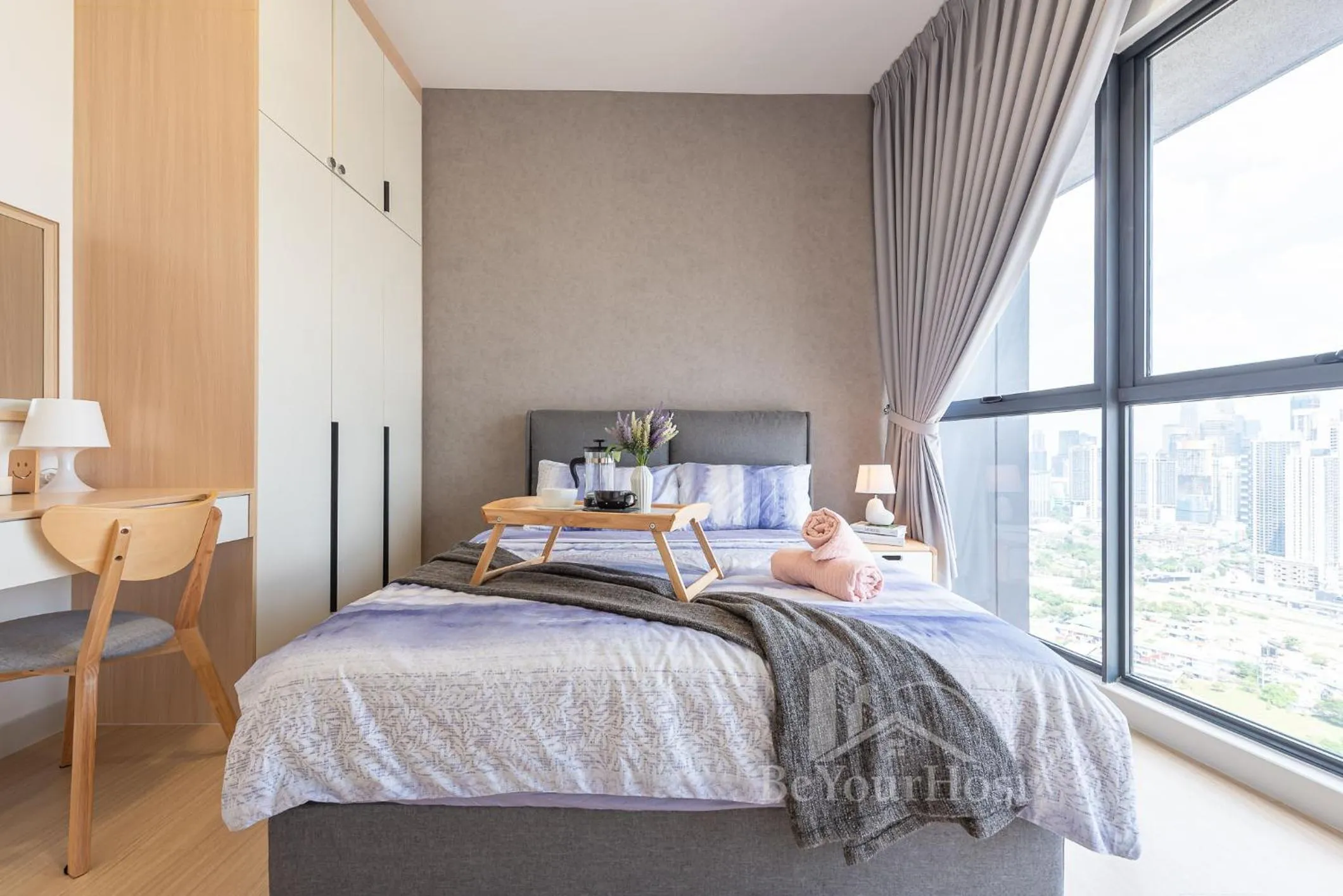 Bed in Continew Residences Kuala Lumpur