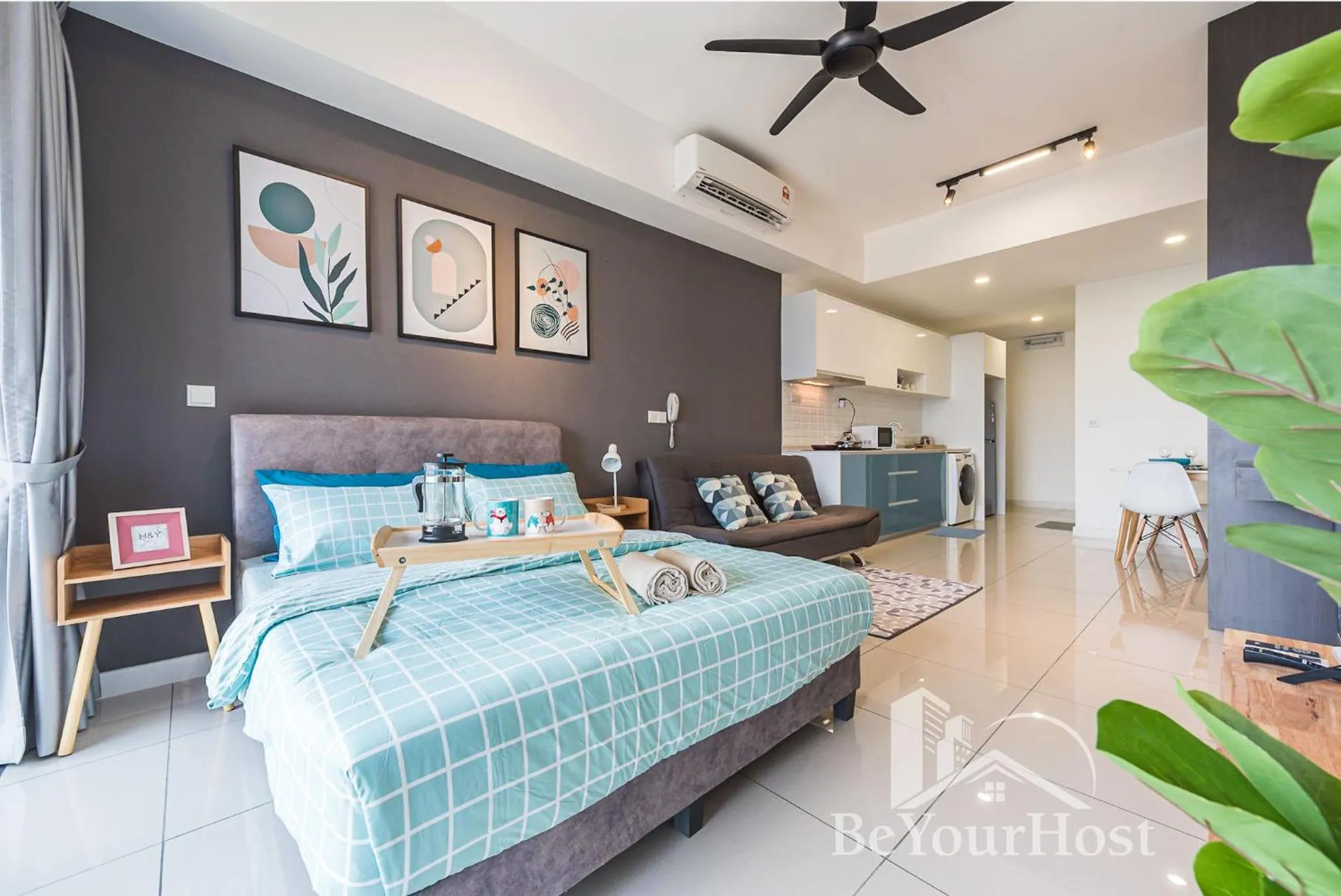 Bed in Continew Residences Kuala Lumpur