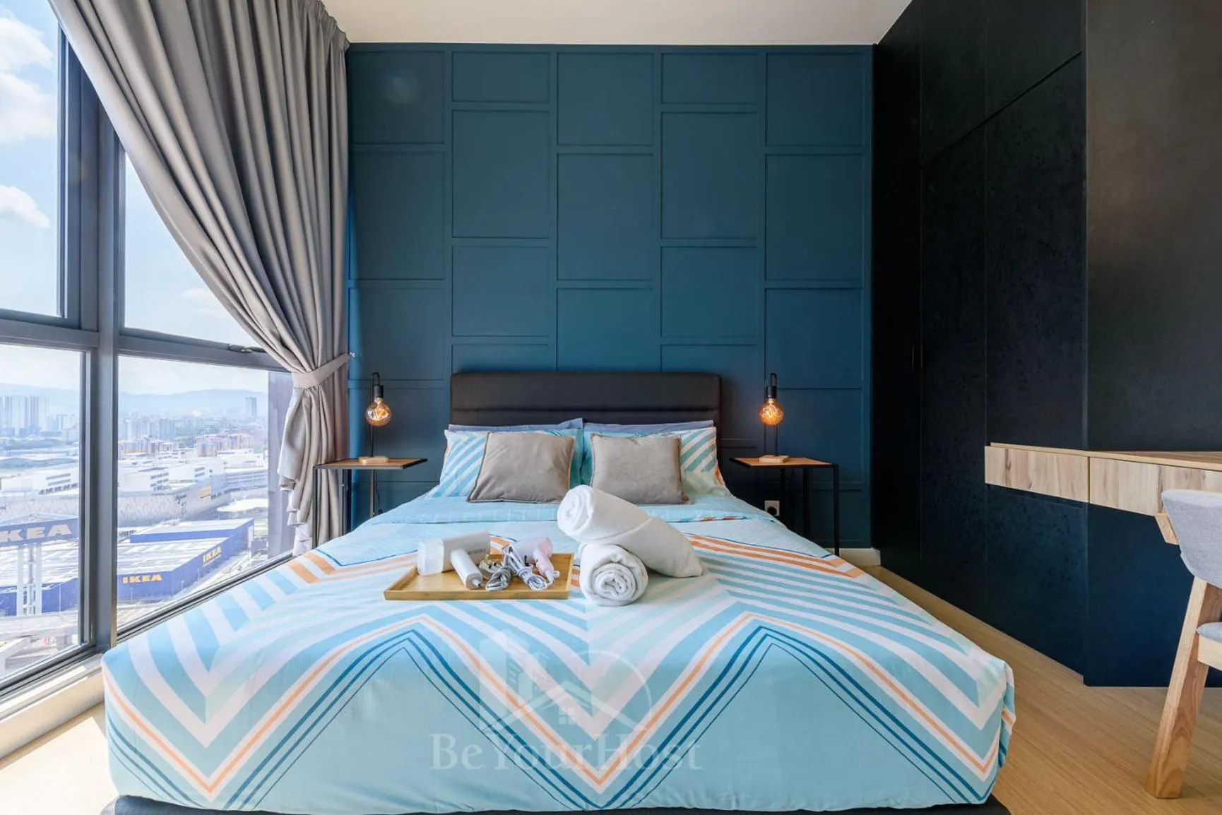 Bed in Continew Residences Kuala Lumpur