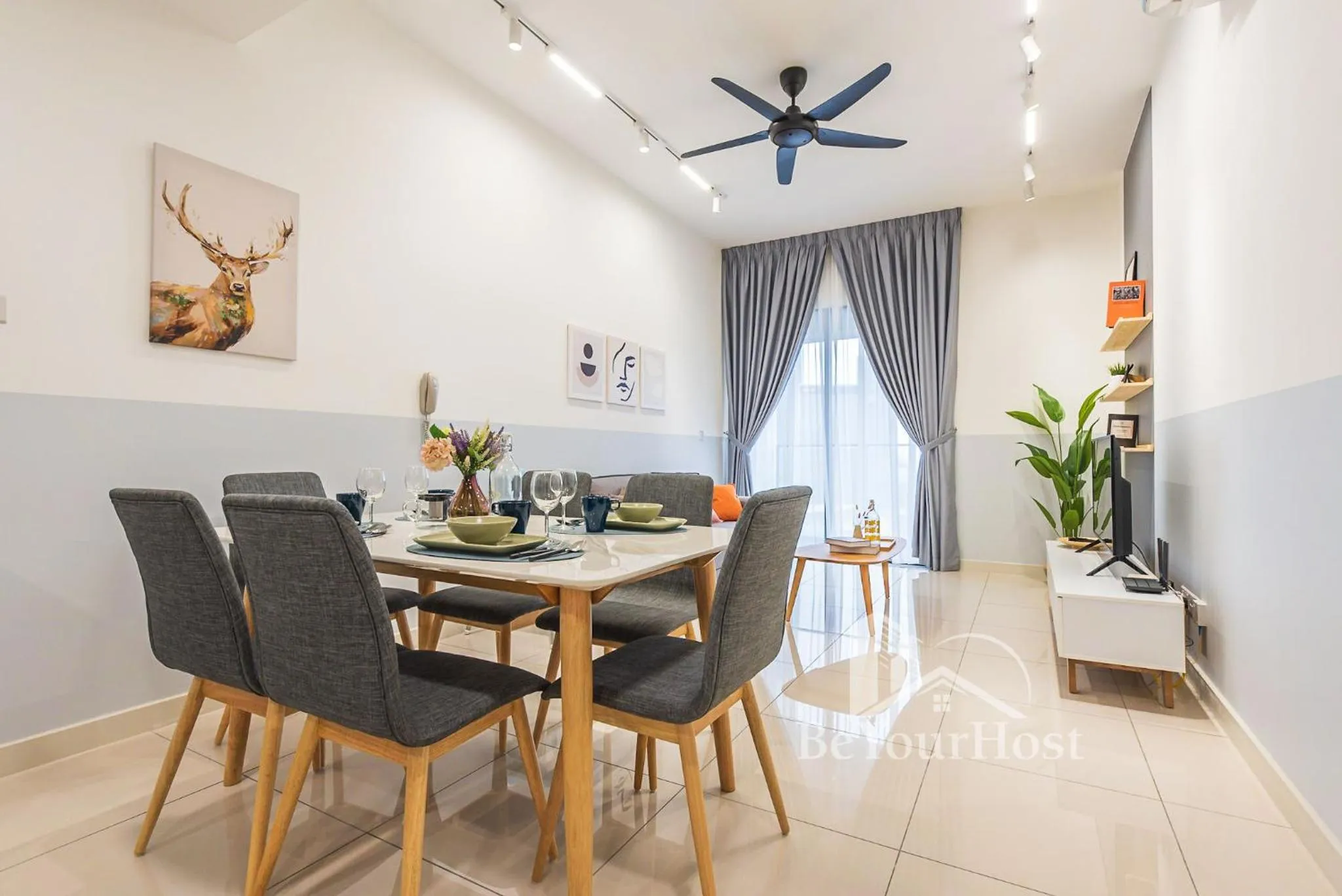 Dining area in Continew Residences Kuala Lumpur