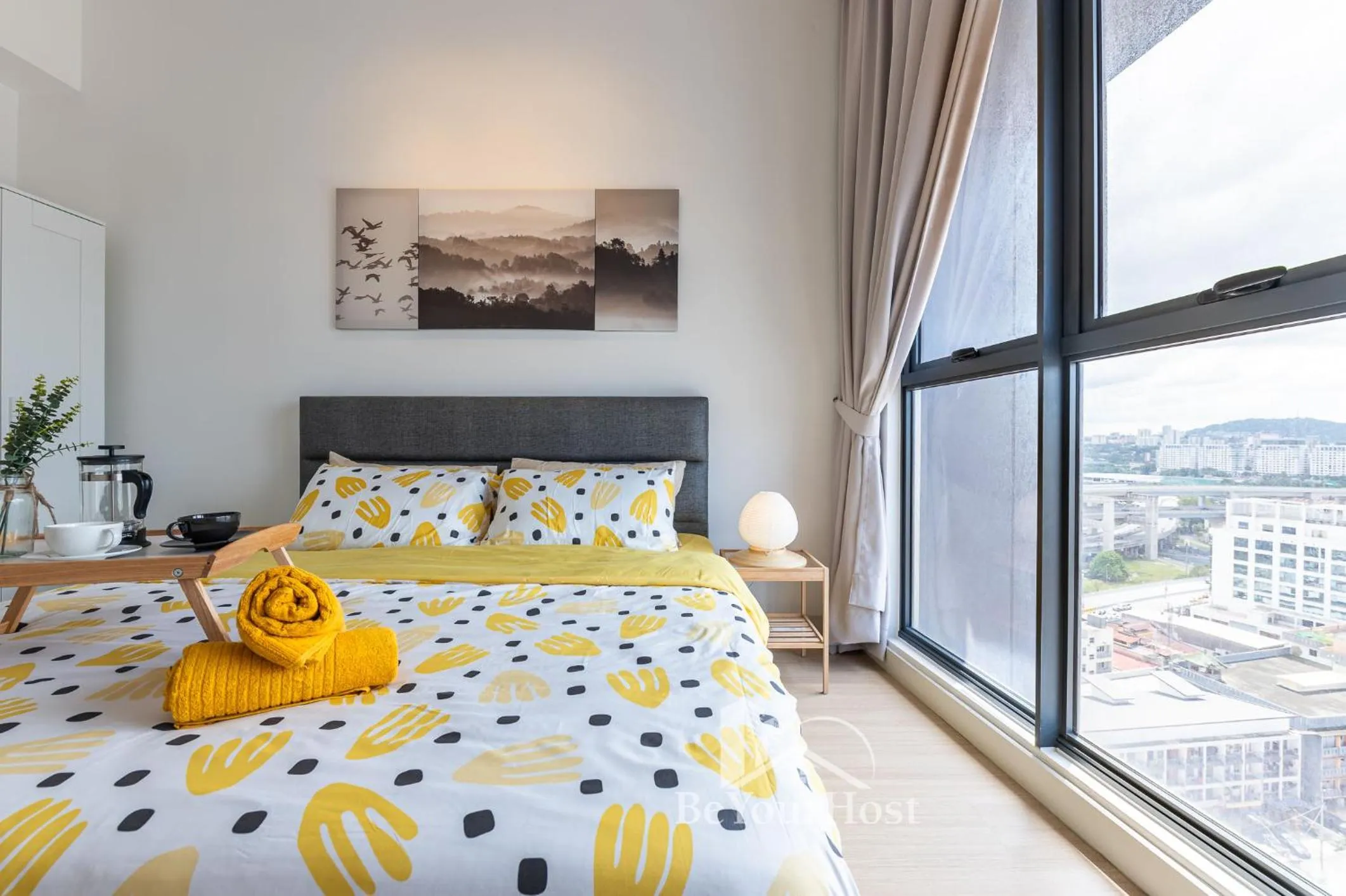 Bed in Continew Residences Kuala Lumpur