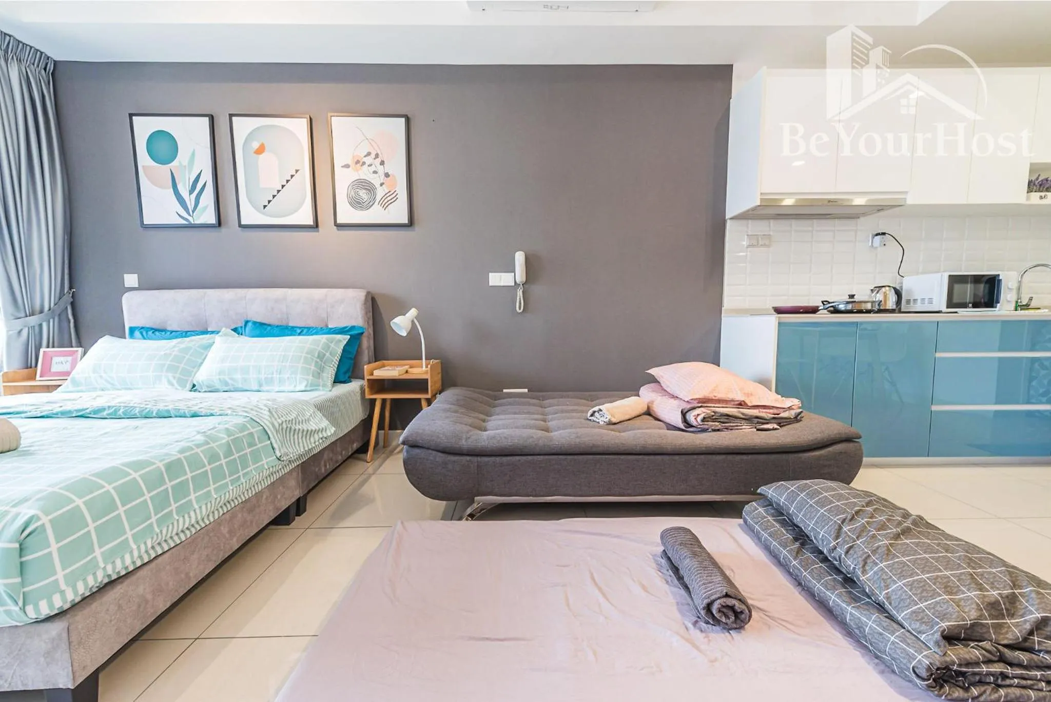 Bed in Continew Residences Kuala Lumpur