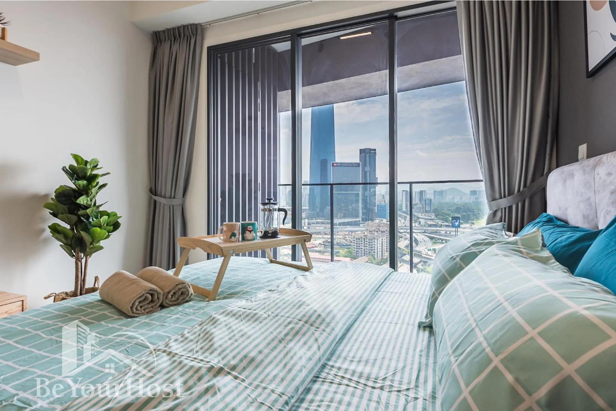 Bed in Continew Residences Kuala Lumpur