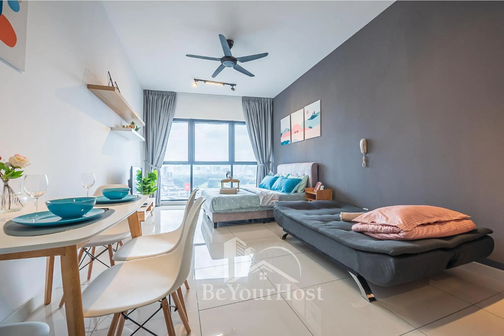 Bed in Continew Residences Kuala Lumpur