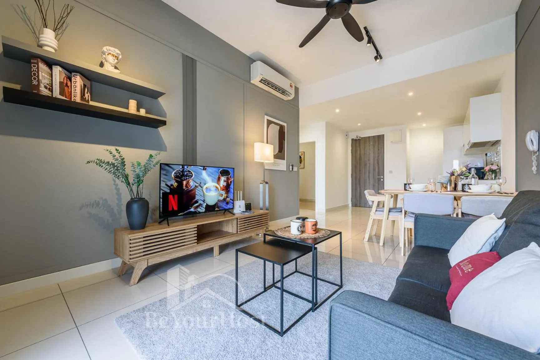 Living room in Continew Residences Kuala Lumpur