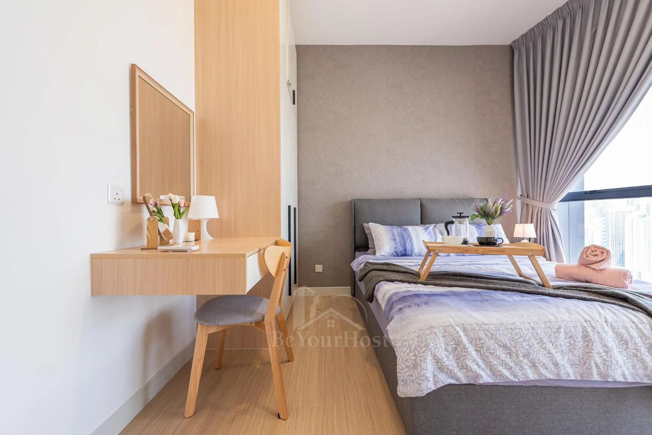 Bed in Continew Residences Kuala Lumpur