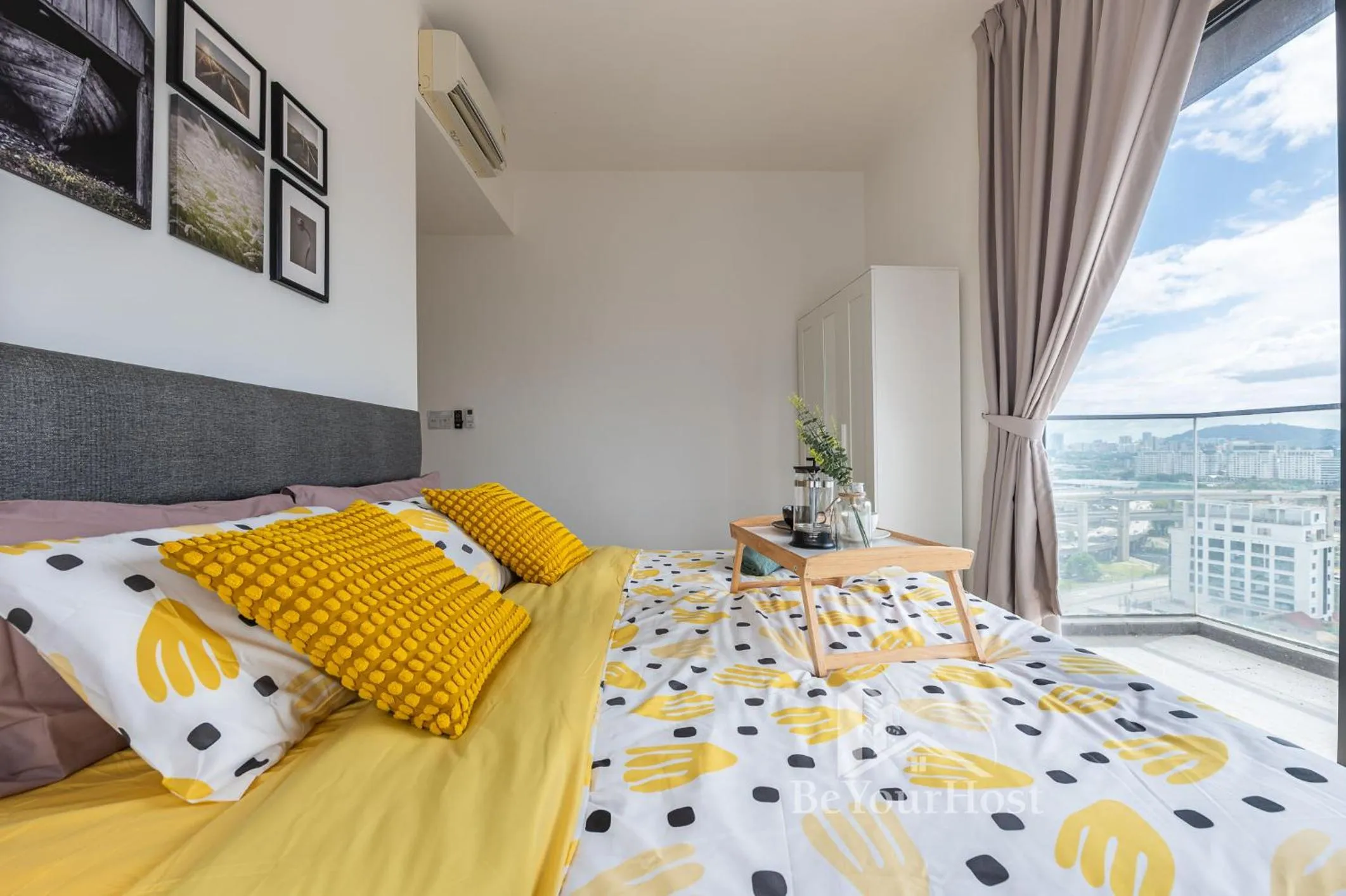 Patio, Bed in Continew Residences Kuala Lumpur