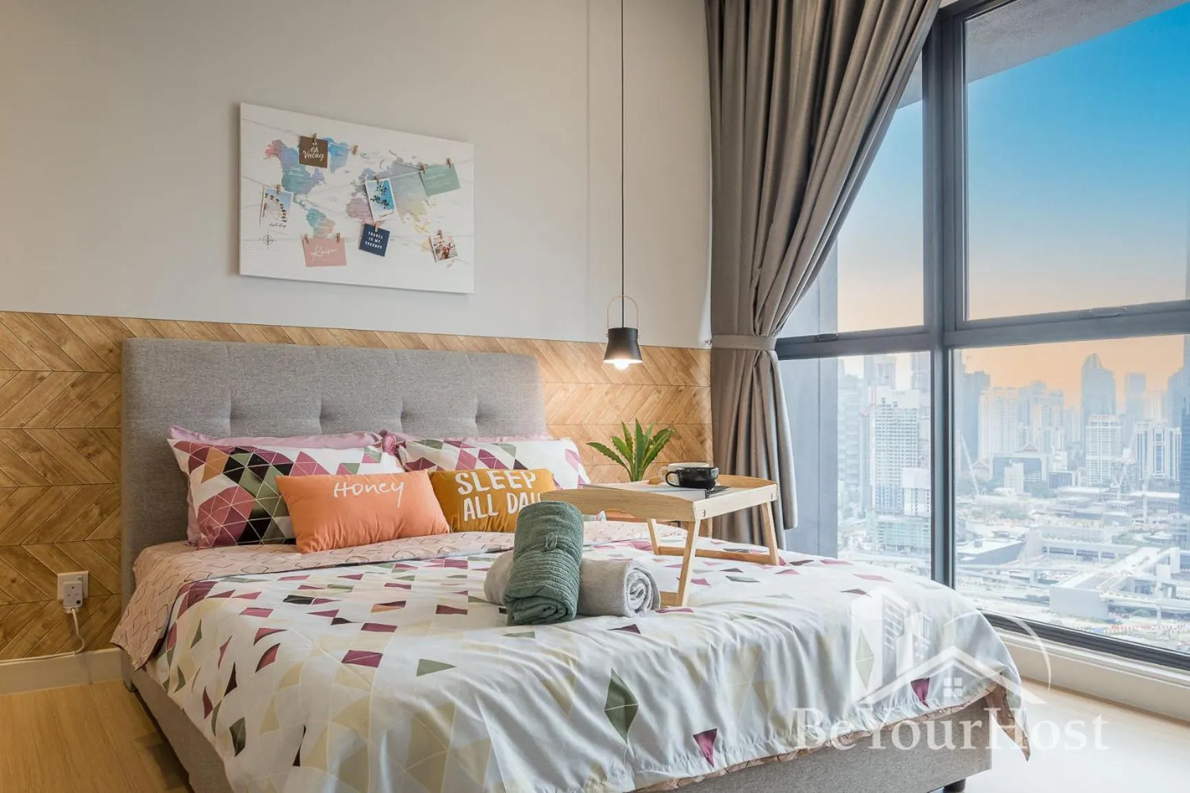 Bed in Continew Residences Kuala Lumpur