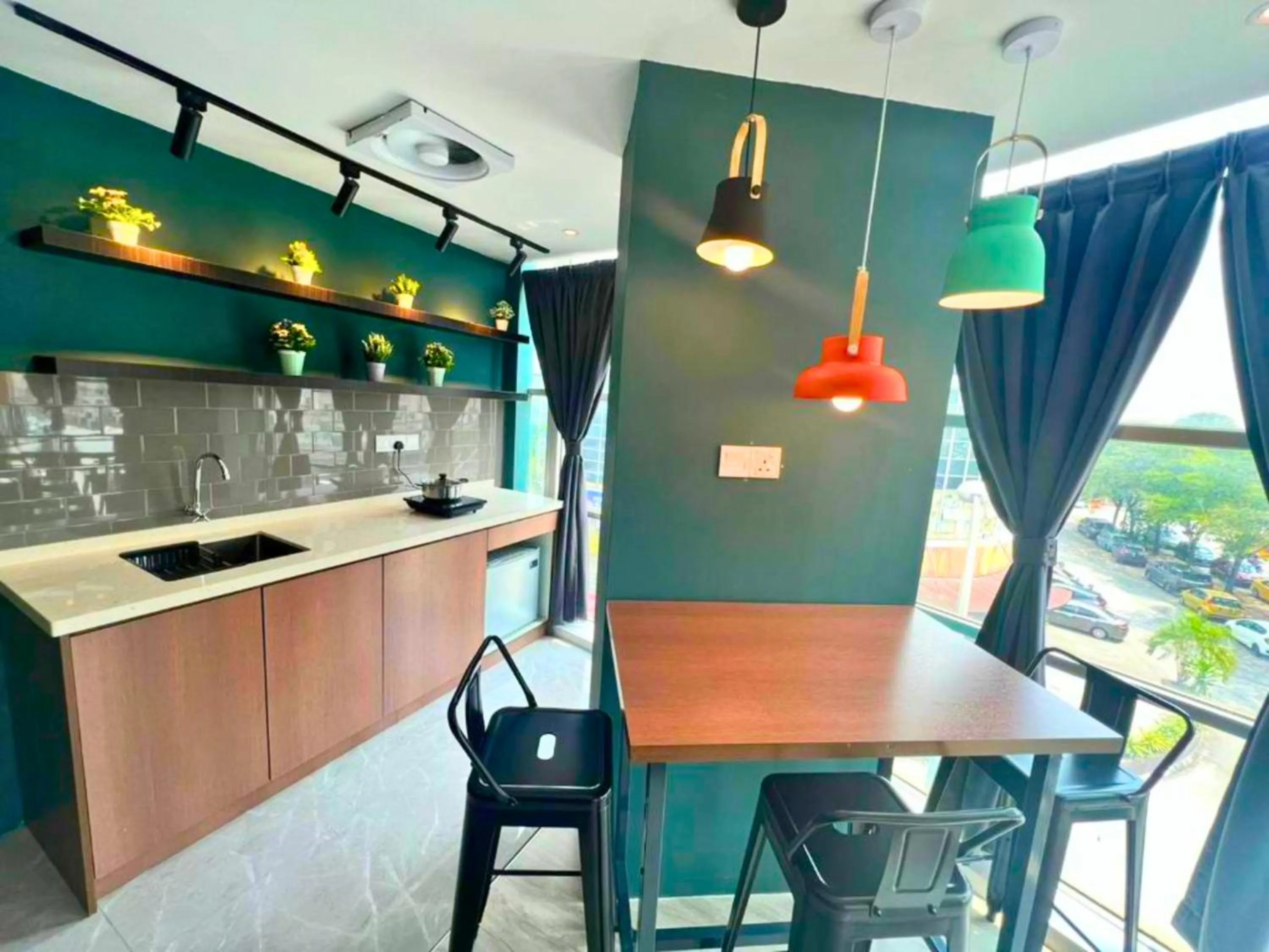 Kitchen or kitchenette in Smile Hotel Klang Bukit Tinggi