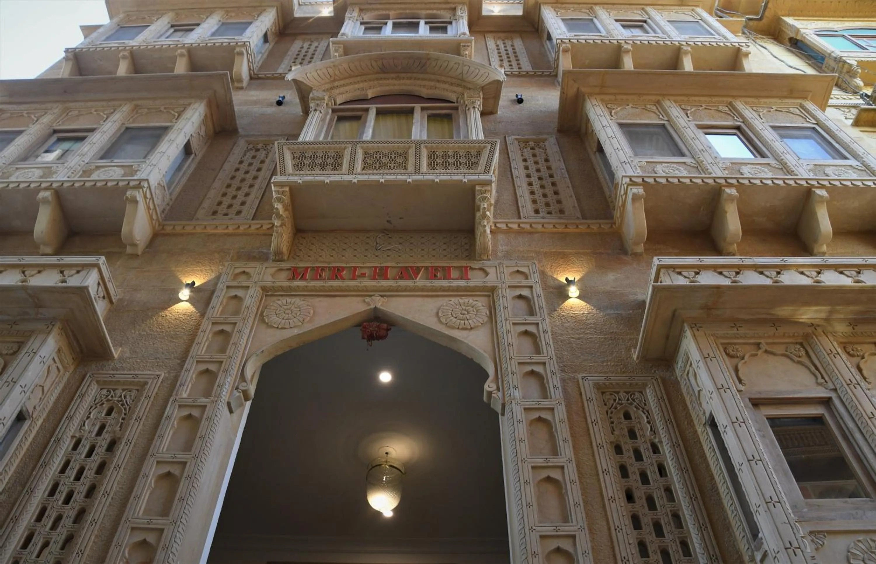 Property building in Hotel Meri Haveli