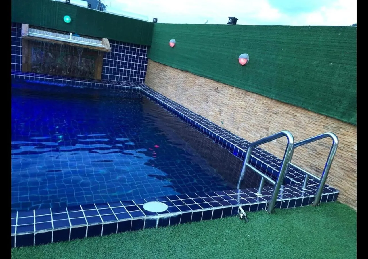 Pool view in Patong Dynasty Royal Hotel