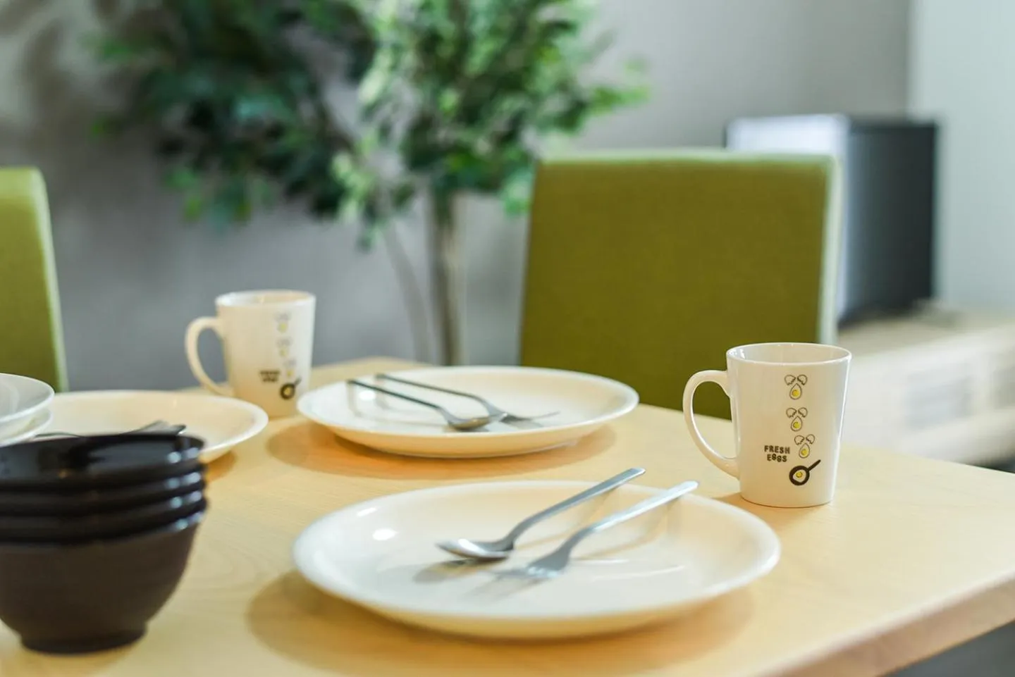 Dining area in Sun Court Hongodori Garden Hills