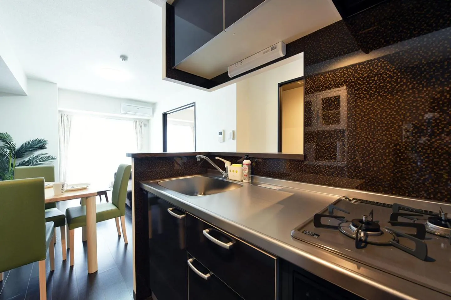 Kitchen or kitchenette in Sun Court Hongodori Garden Hills