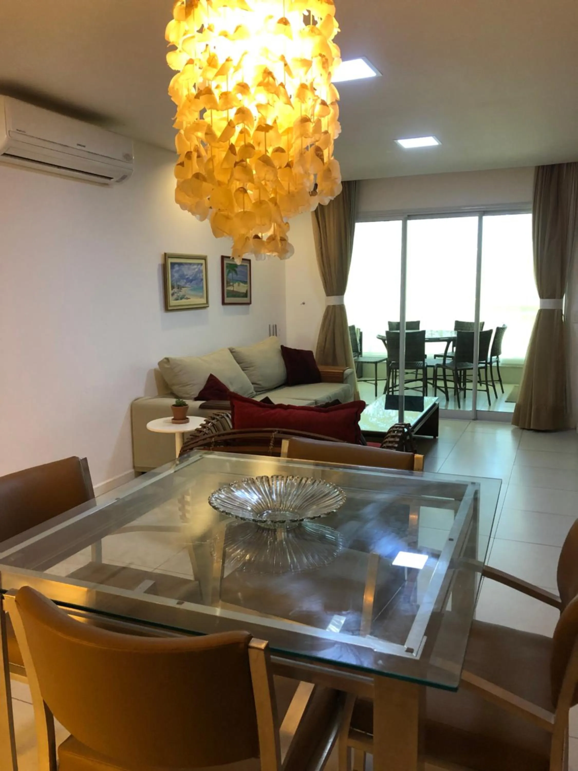 Apto de luxo no Golfville Ideal para família e home office Prox do Beach Park