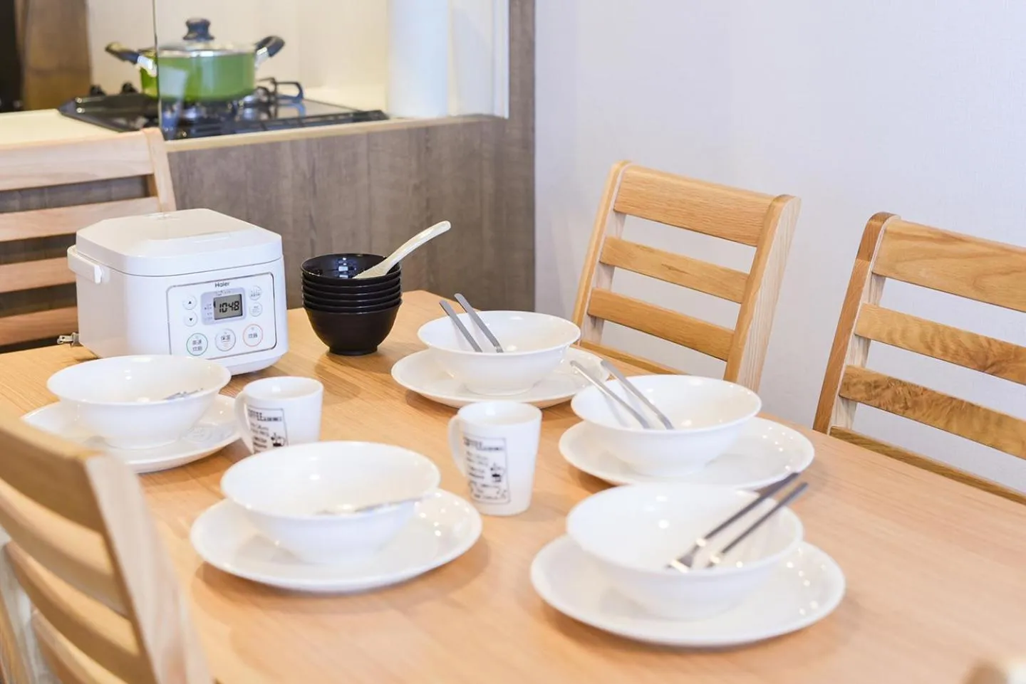 Dining area in Hills Garden Hondori