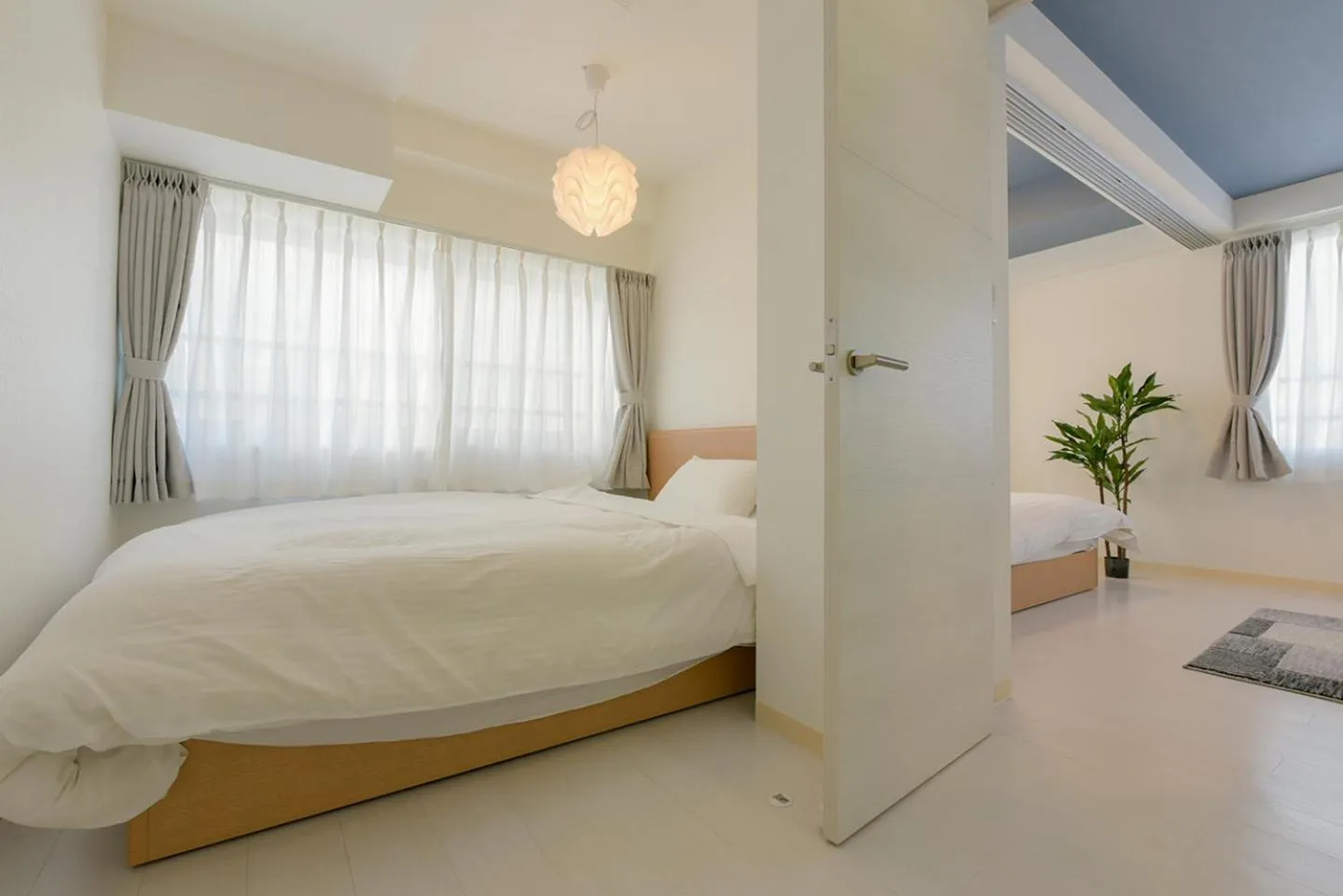 Bedroom, Bed in Hills Garden Hondori