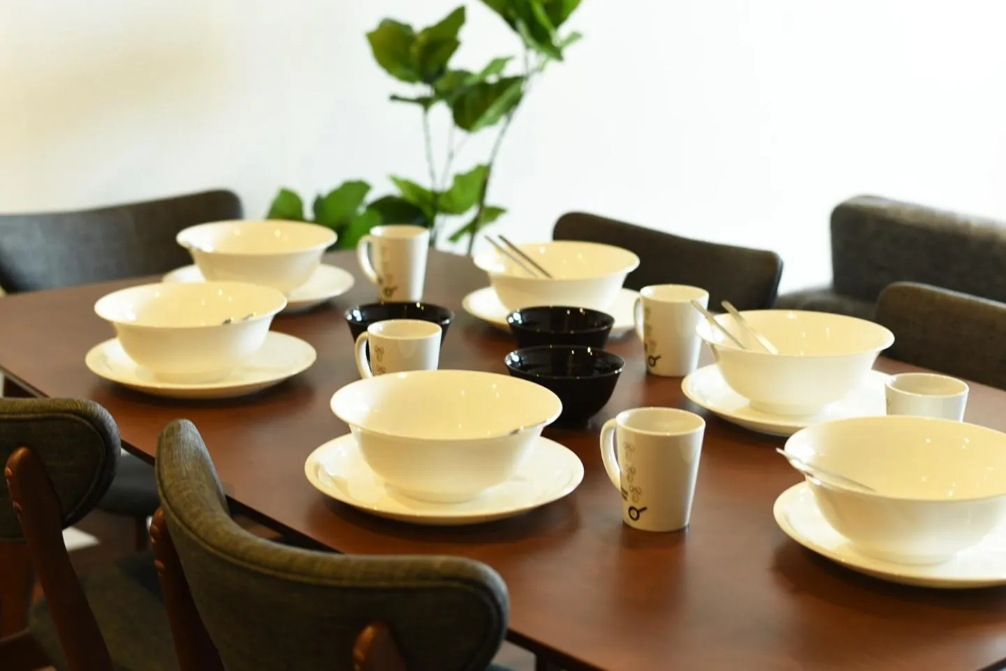 Dining area in Hills Garden Hondori