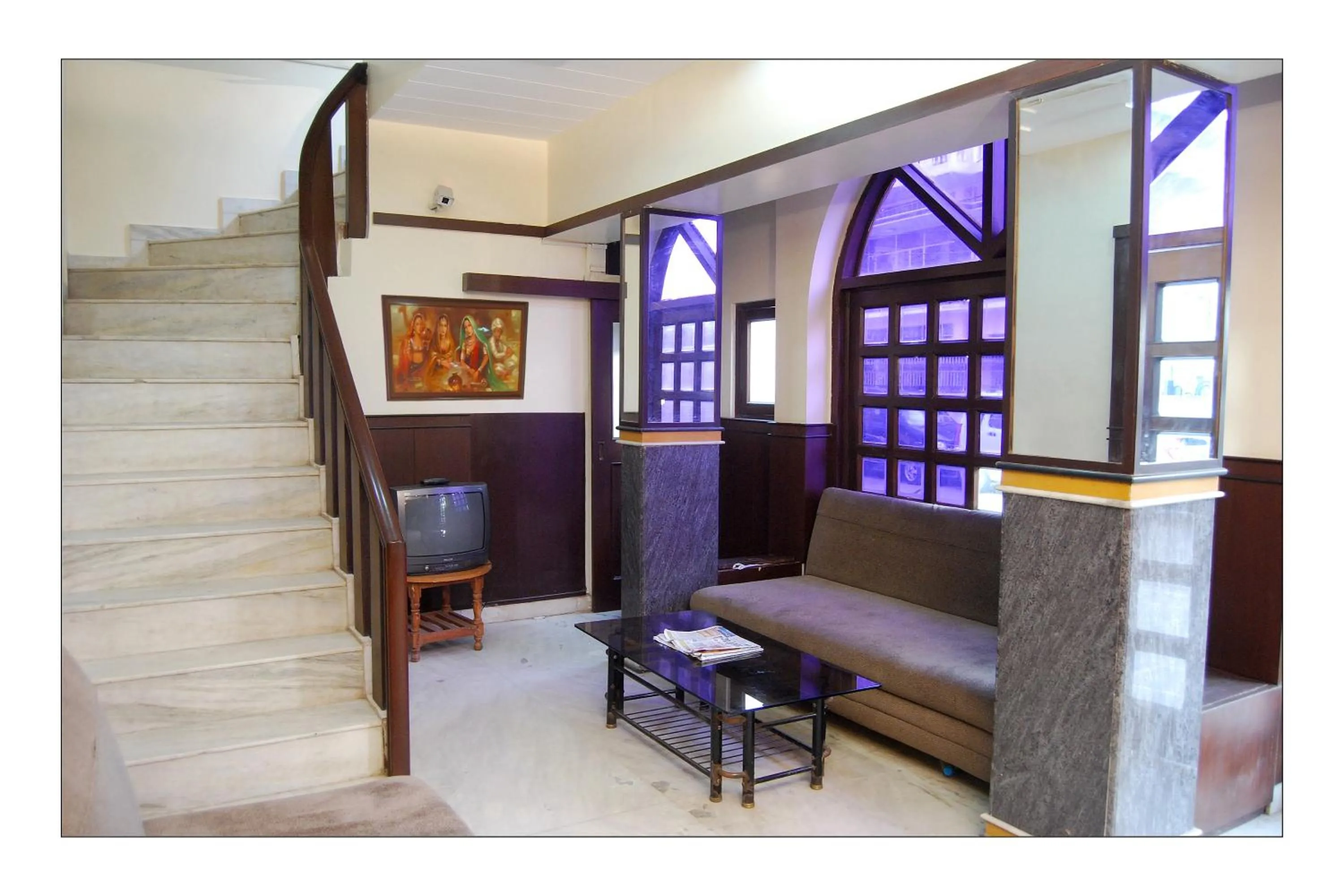 Lobby or reception in Hotel Raghav Palace 1 km Jaipur Junction & Bus Stand Sindhi Camp