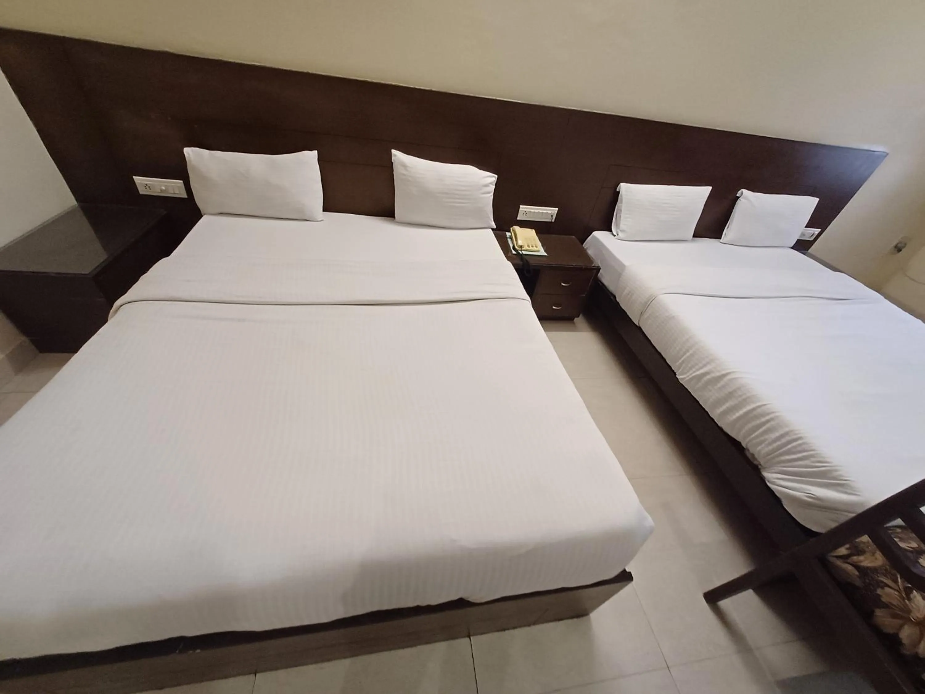 Photo of the whole room, Bed in Hotel Raghav Palace 1 km Jaipur Junction & Bus Stand Sindhi Camp