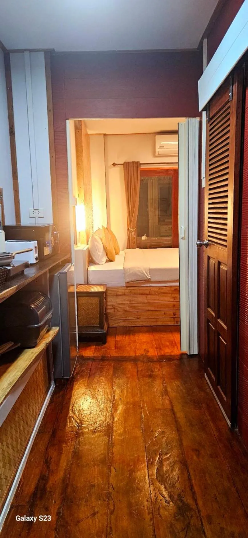 Bed in Eden Lanta Bungalow