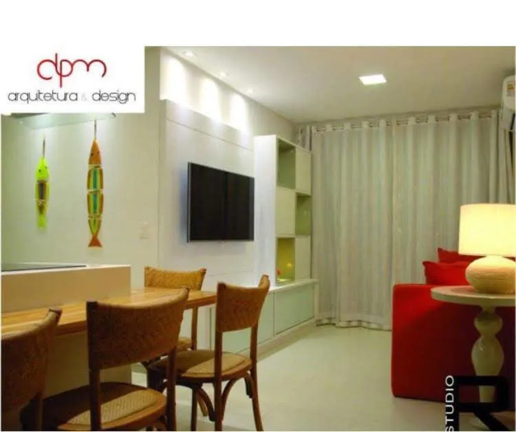 Communal lounge/ TV room in Flat no Malawi Resort 203 B em Muro Alto, Porto de Galinhas