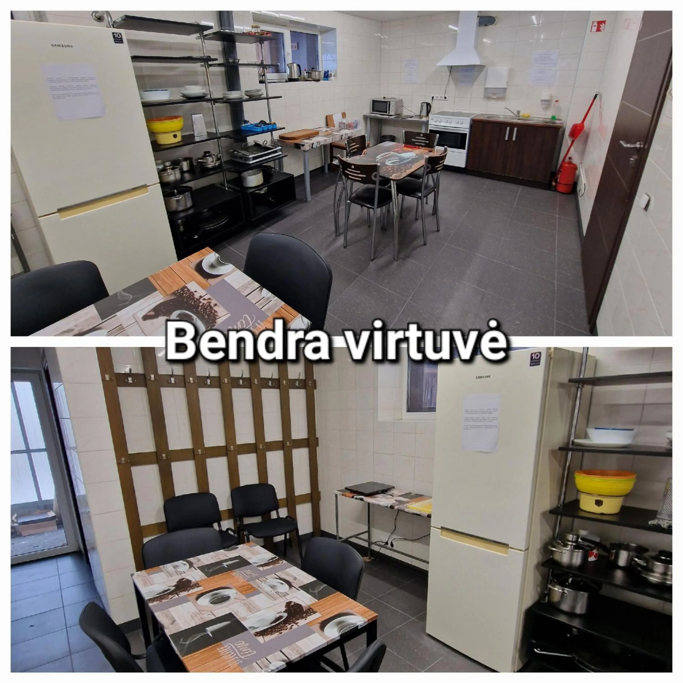 Kitchen or kitchenette in KALIDA Rooms for rent