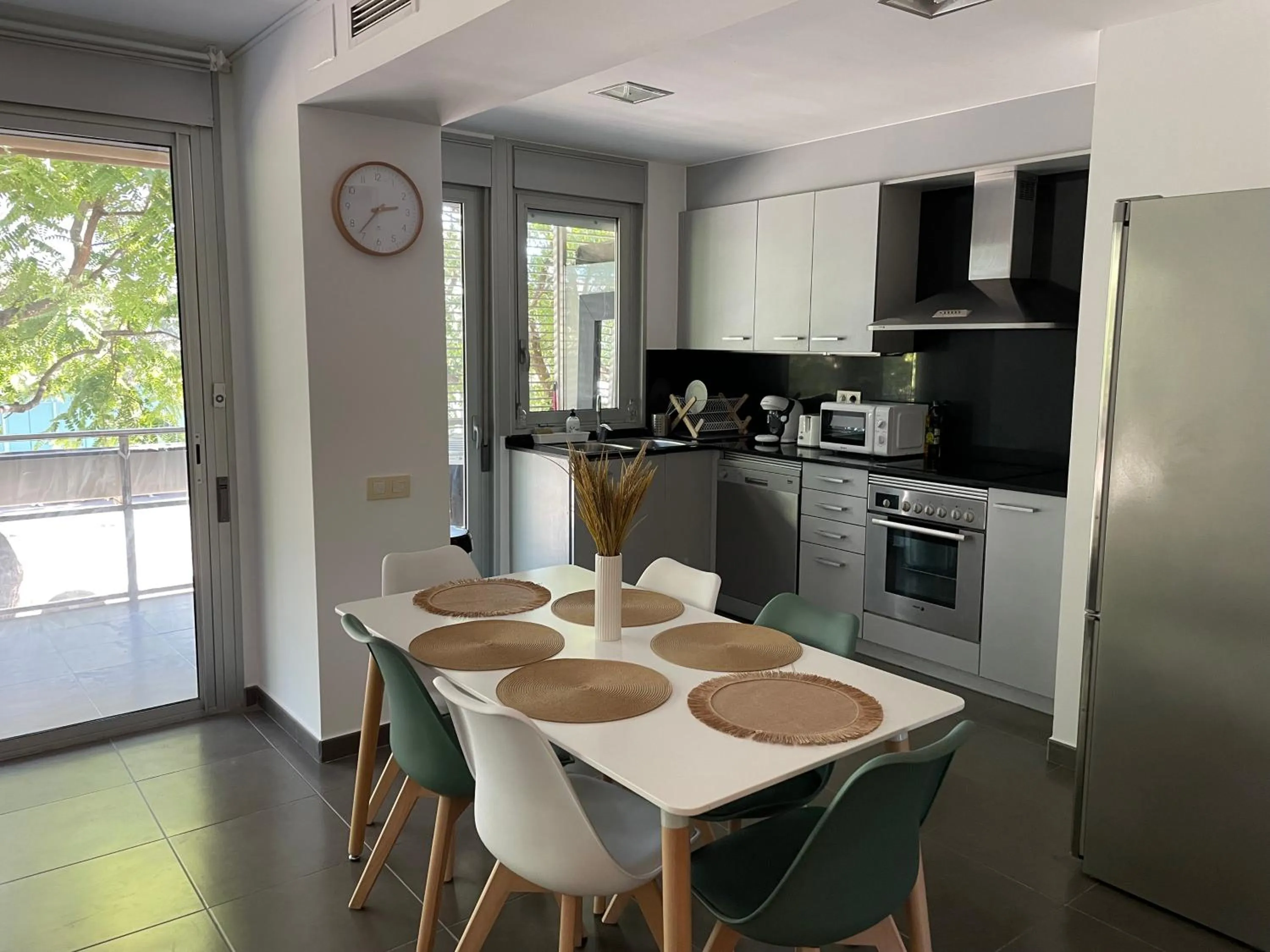 Kitchen or kitchenette in Standing Apartment Barcelona Forum