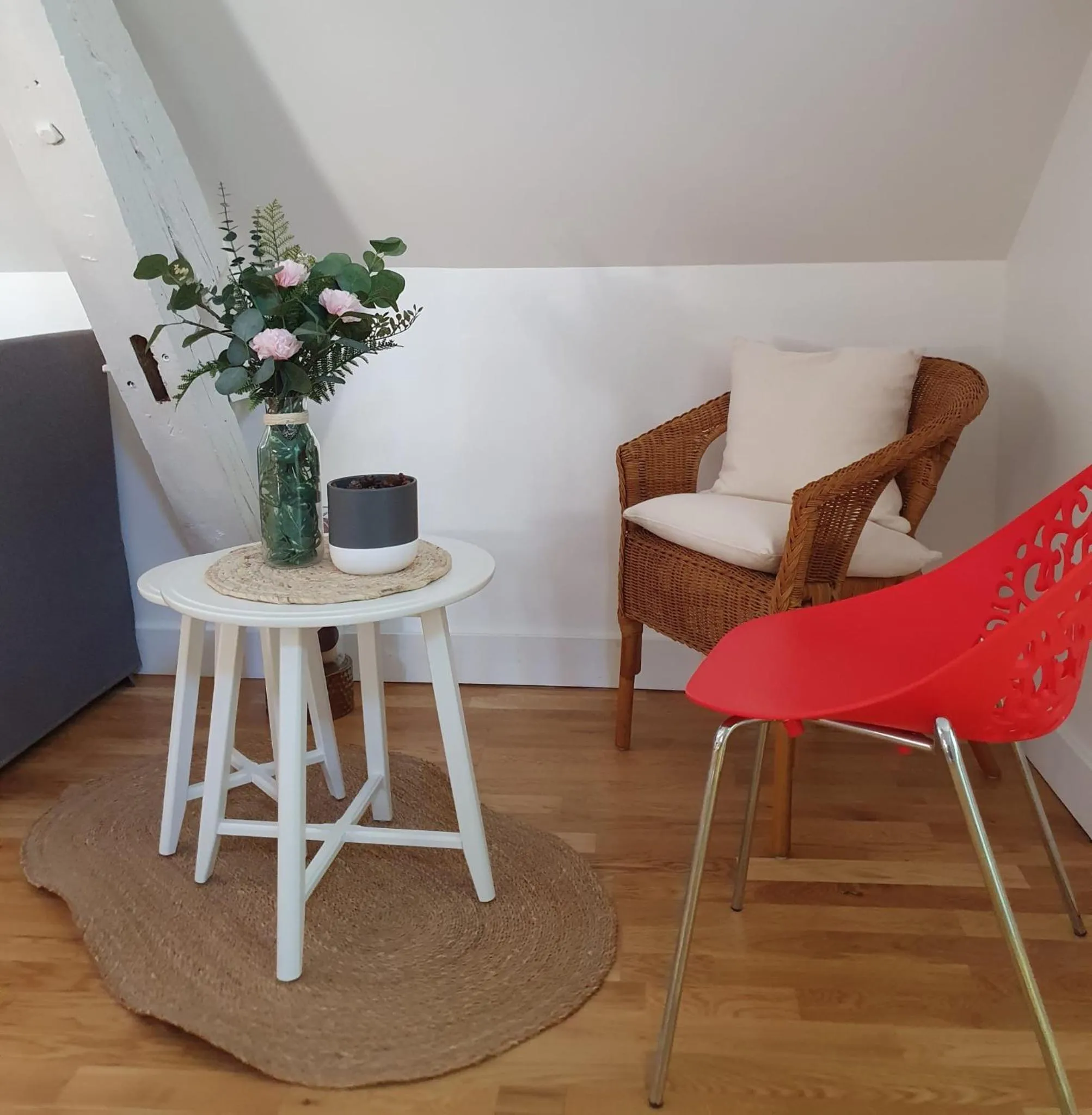Living room in Quiétude au Bord de Loire.