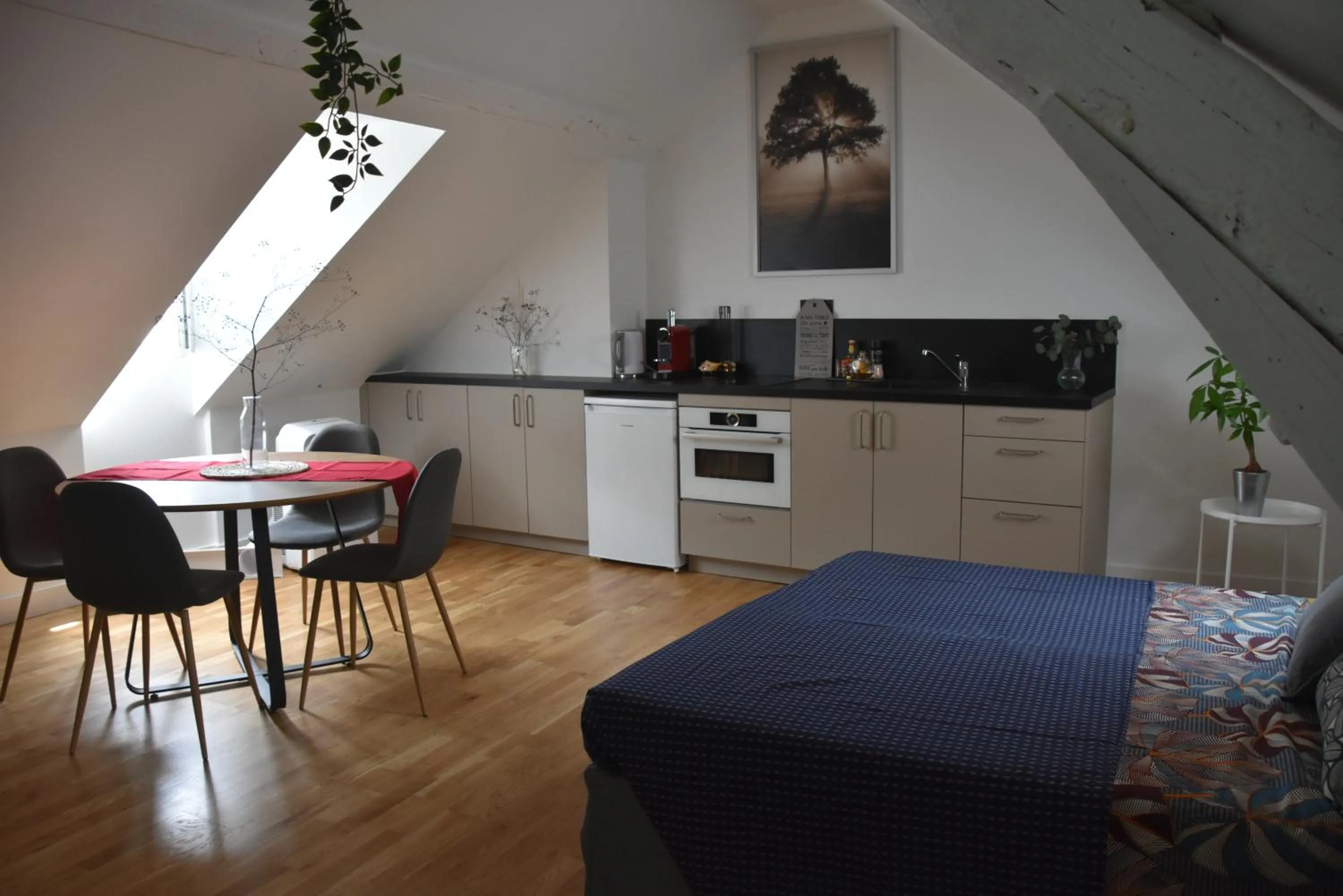 Kitchen or kitchenette in Quiétude au Bord de Loire.