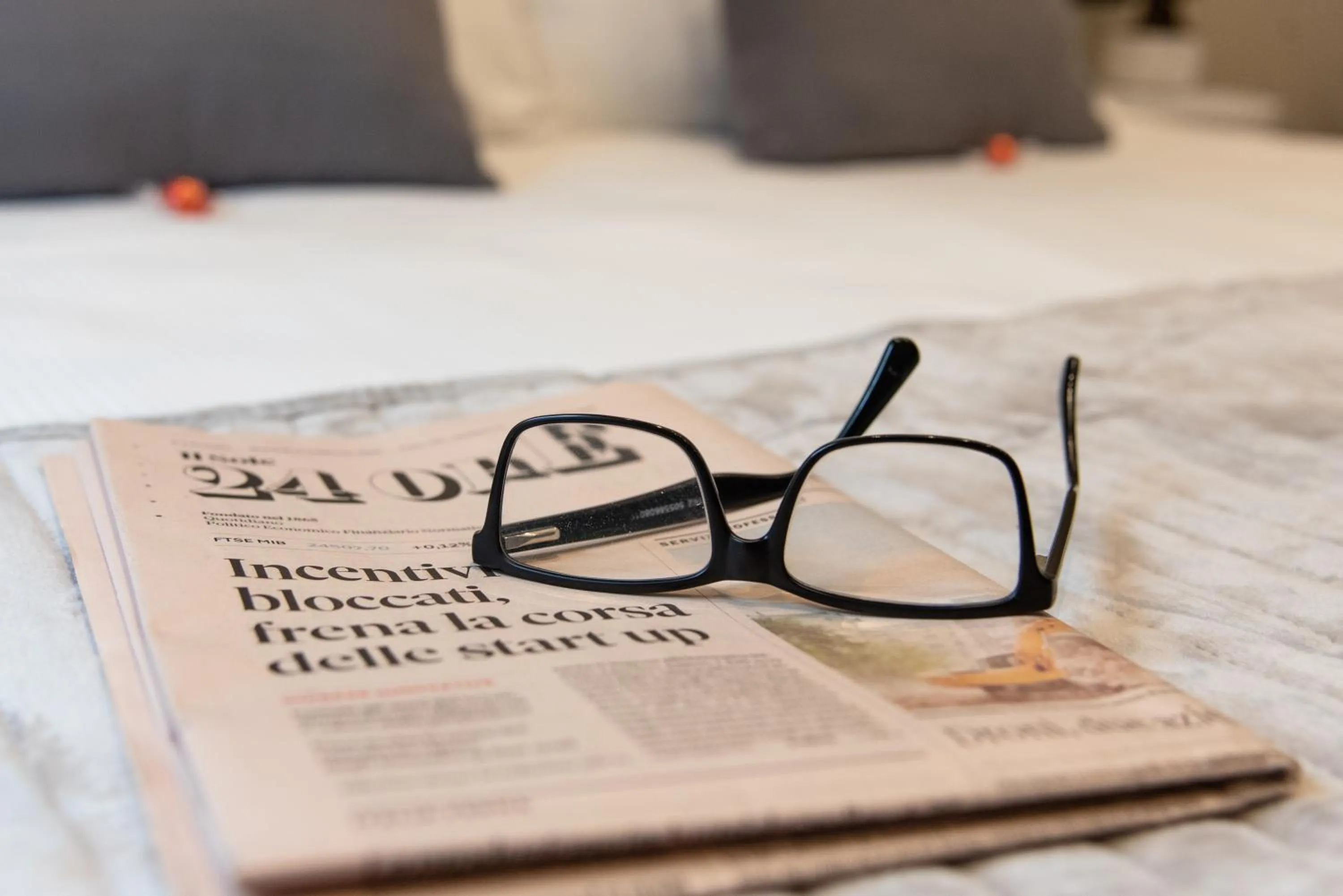Bedroom in Quintus Luxury Suites