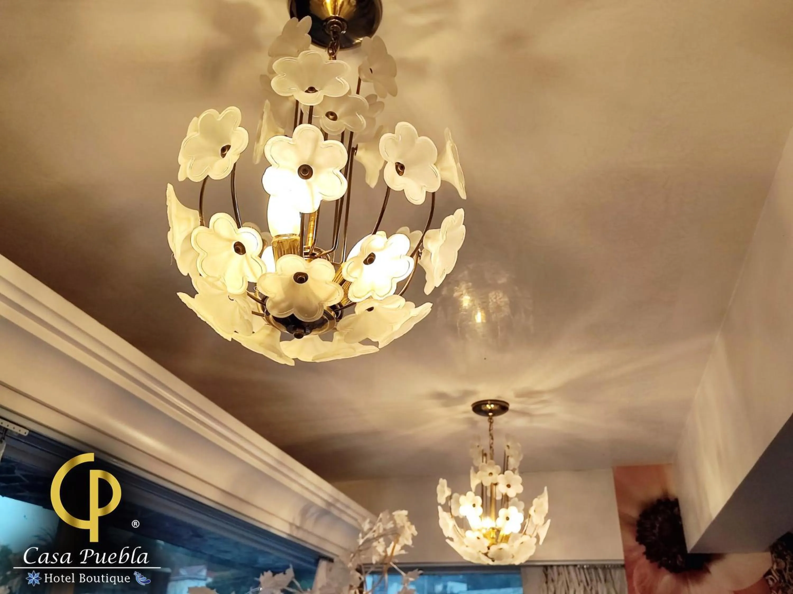 Decorative detail in Hotel Temático Casa Puebla