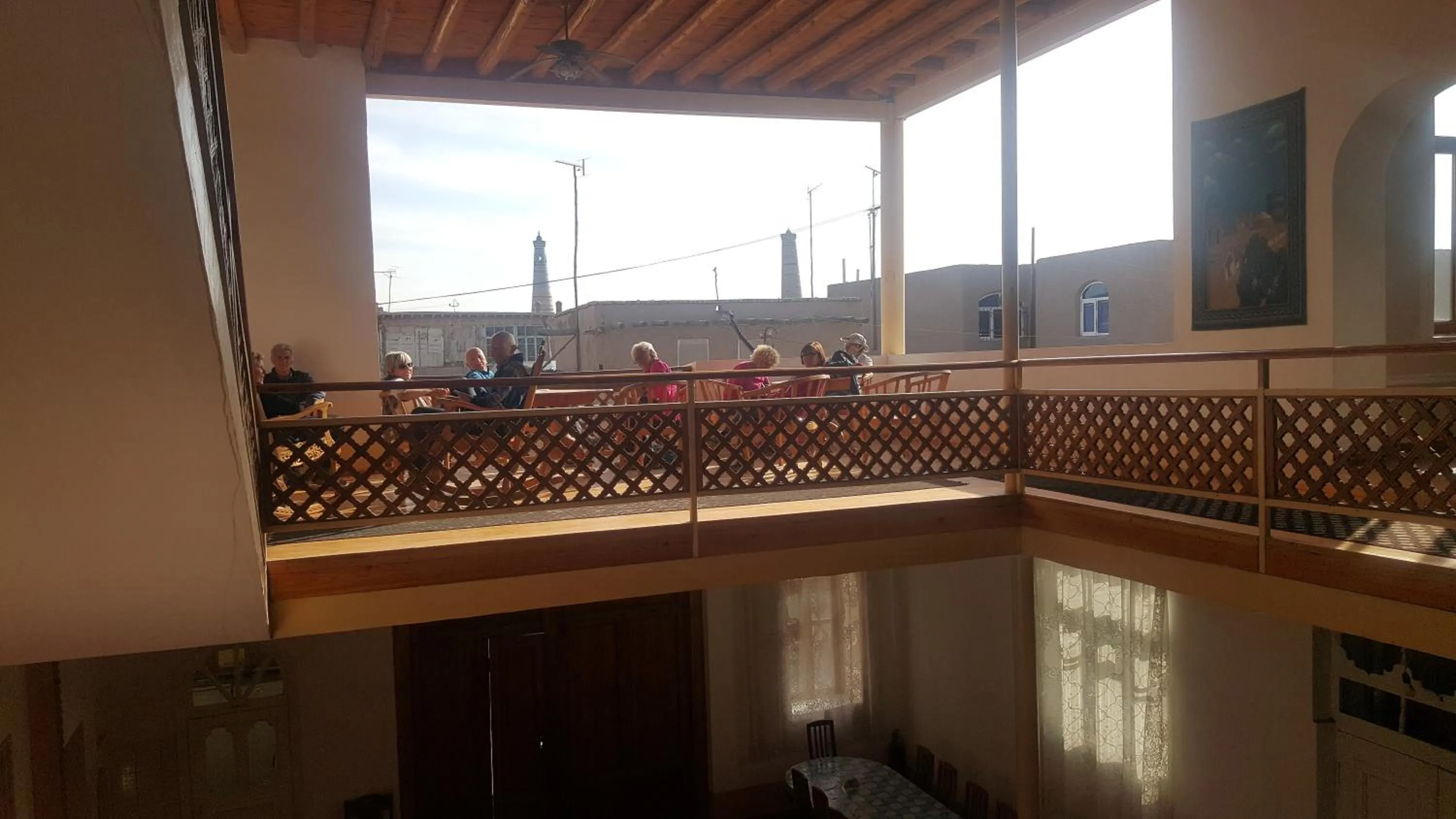 Balcony/Terrace in Islambek Khiva