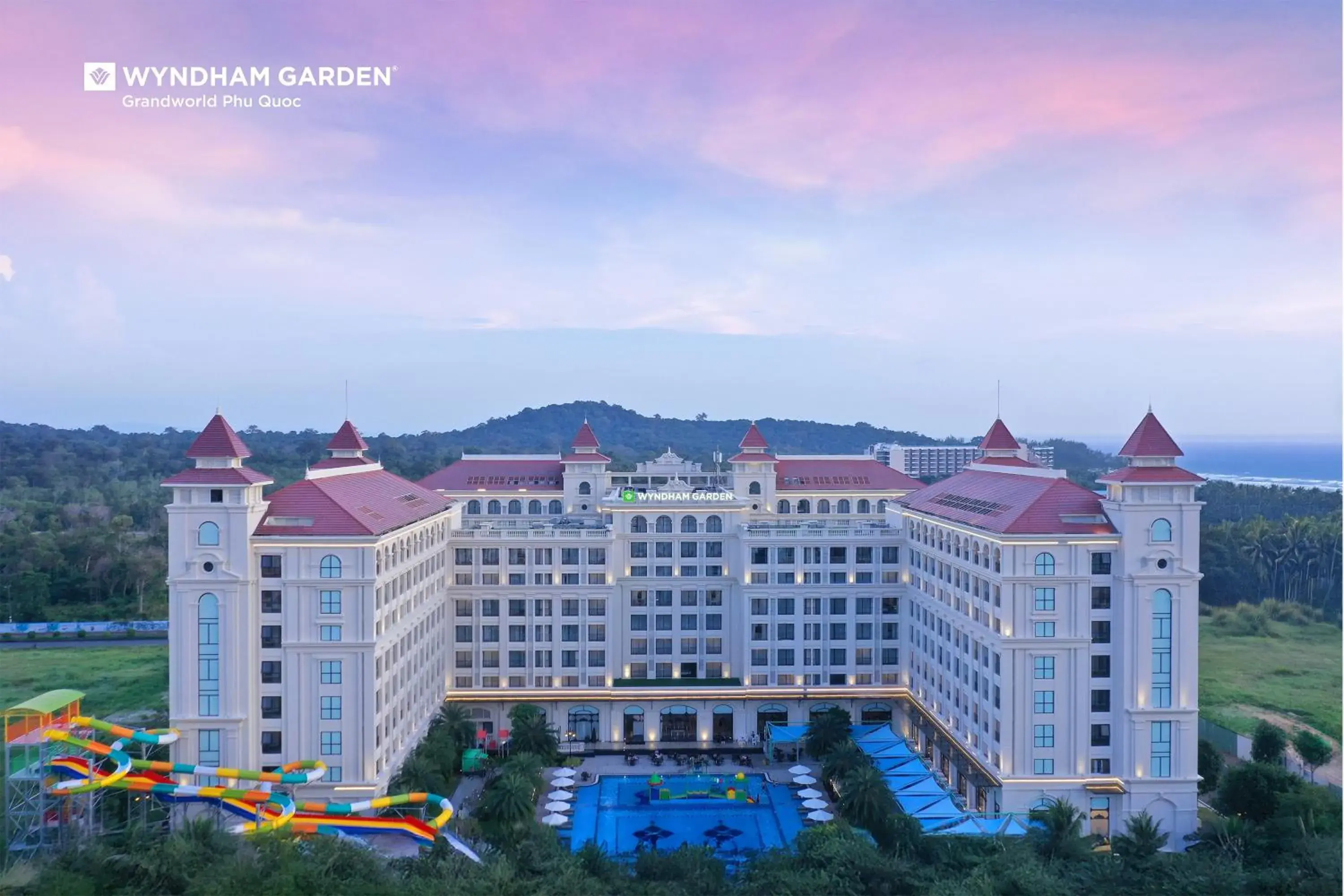 Property building in Wyndham Garden Grandworld Phu Quoc Property building in Wyndham Garden Grandworld Phu Quoc