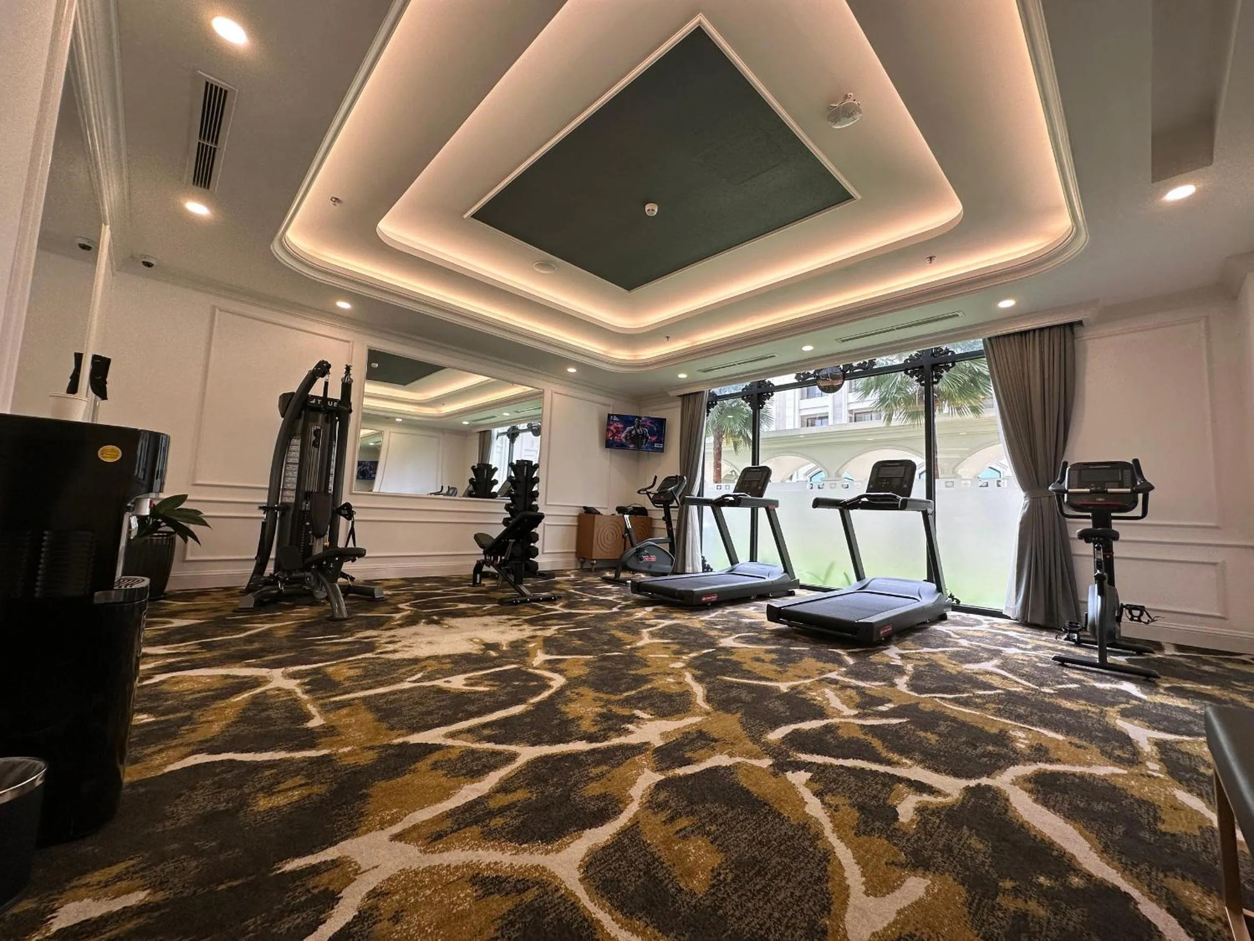 Fitness centre/facilities in Wyndham Garden Grandworld Phu Quoc