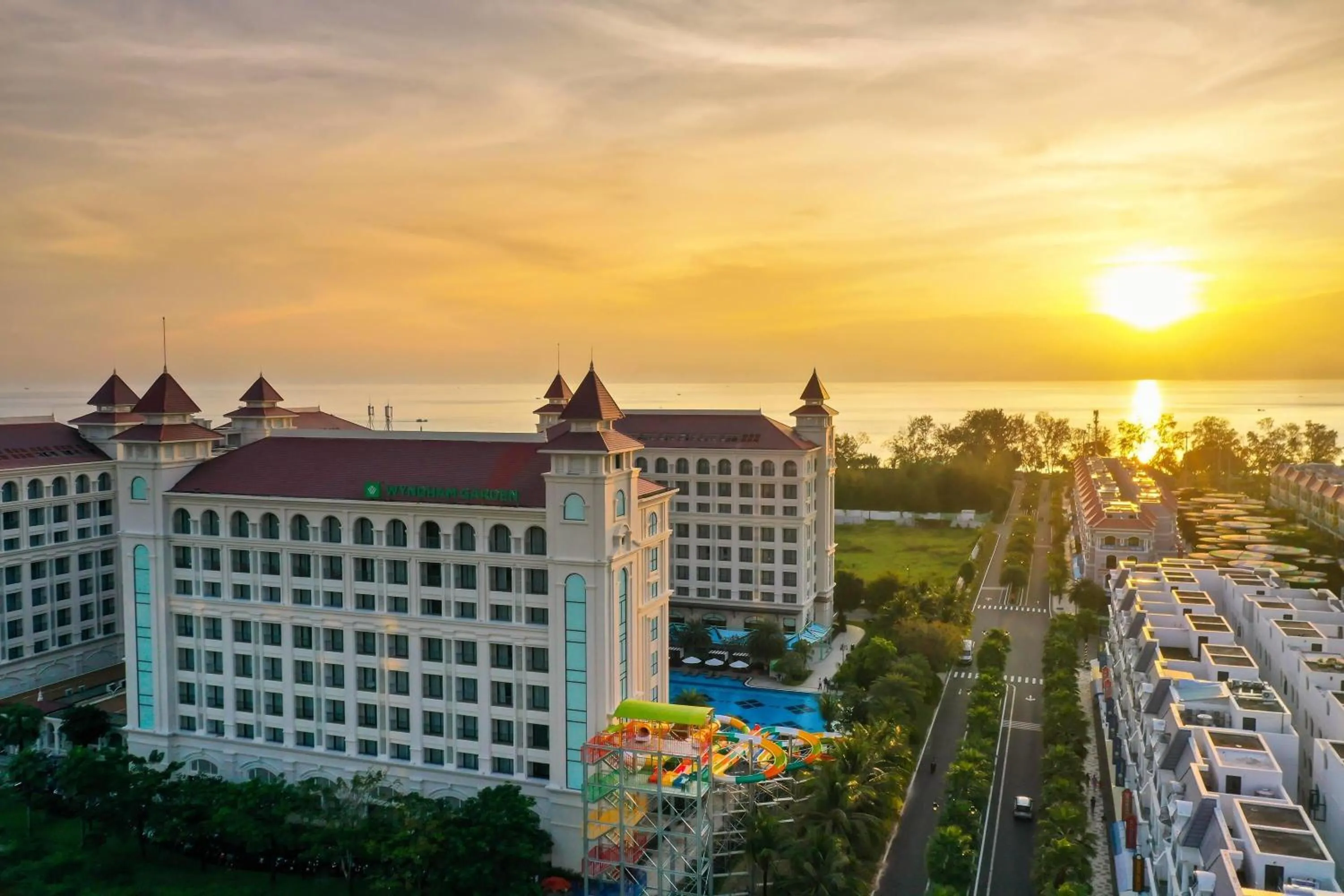 Property building in Wyndham Garden Grandworld Phu Quoc